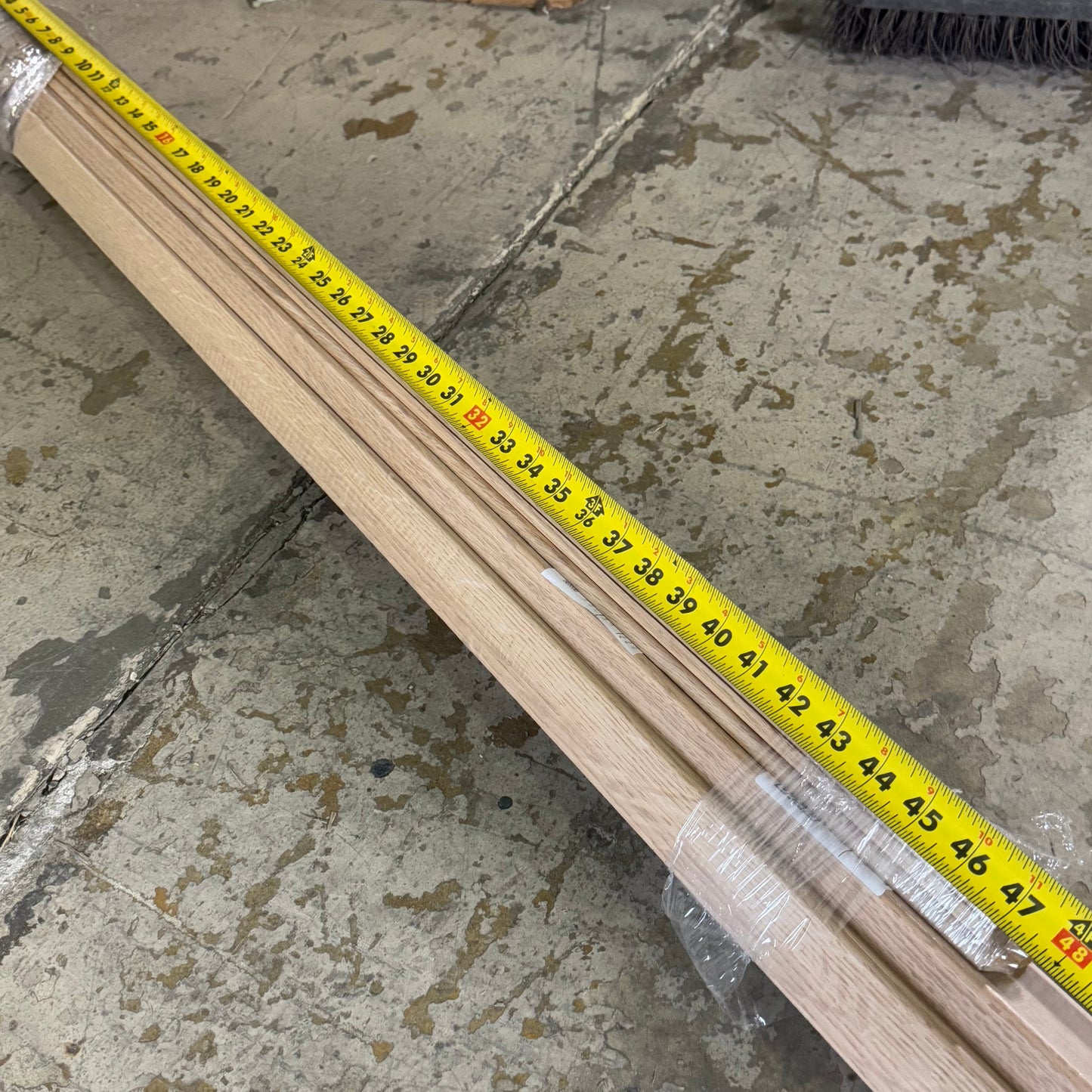 JMP WOOD Wall Mounted Handrail Sz 4’ x 6’ x 12’ L Red Oak 6044