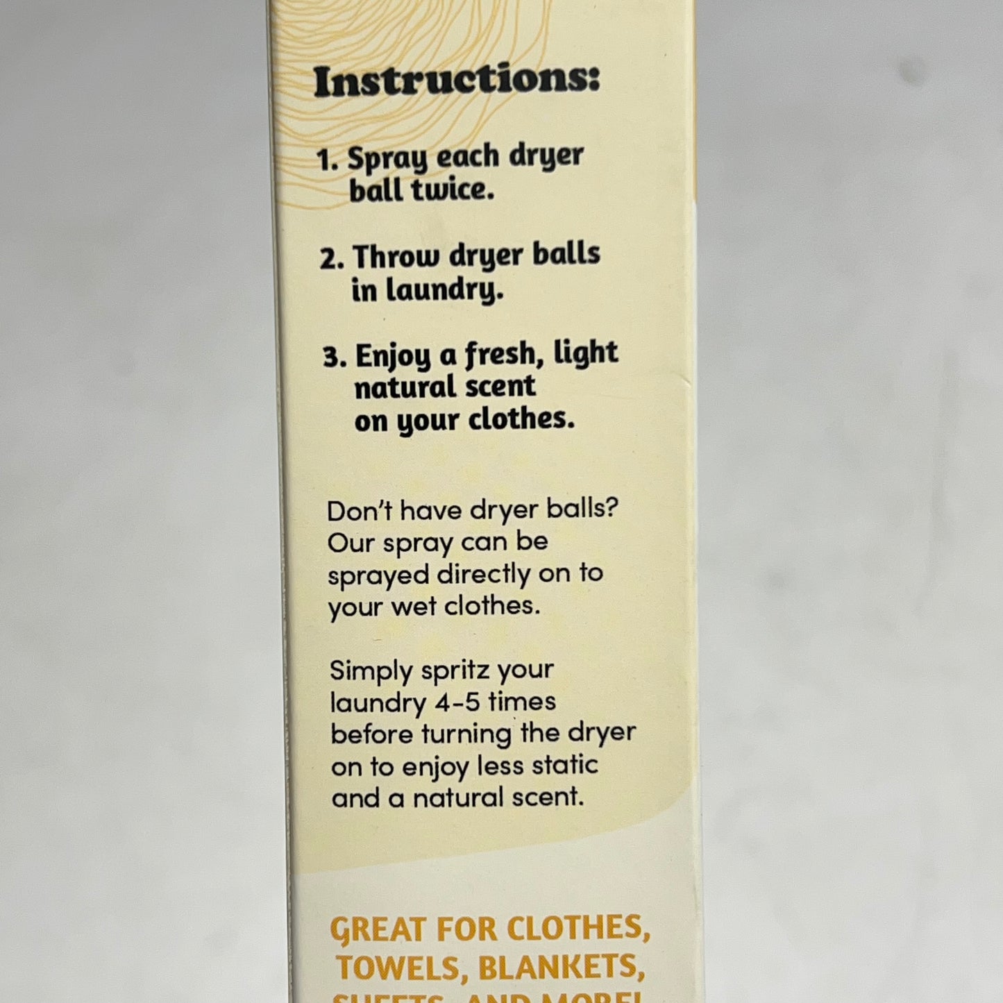 SMART SHEEP (2 PACK) Anti-Static Lemon Scent Spray W/ Essential Oils 4 fl oz