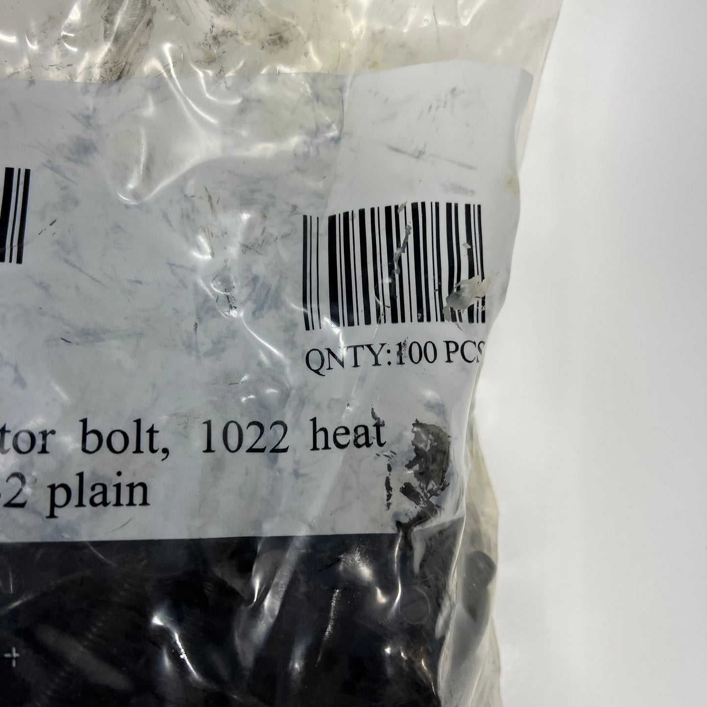 TRAPCO INC (100 PACK) Elevator Bolt  5/16-18x1-1/2 Black BOEC15108