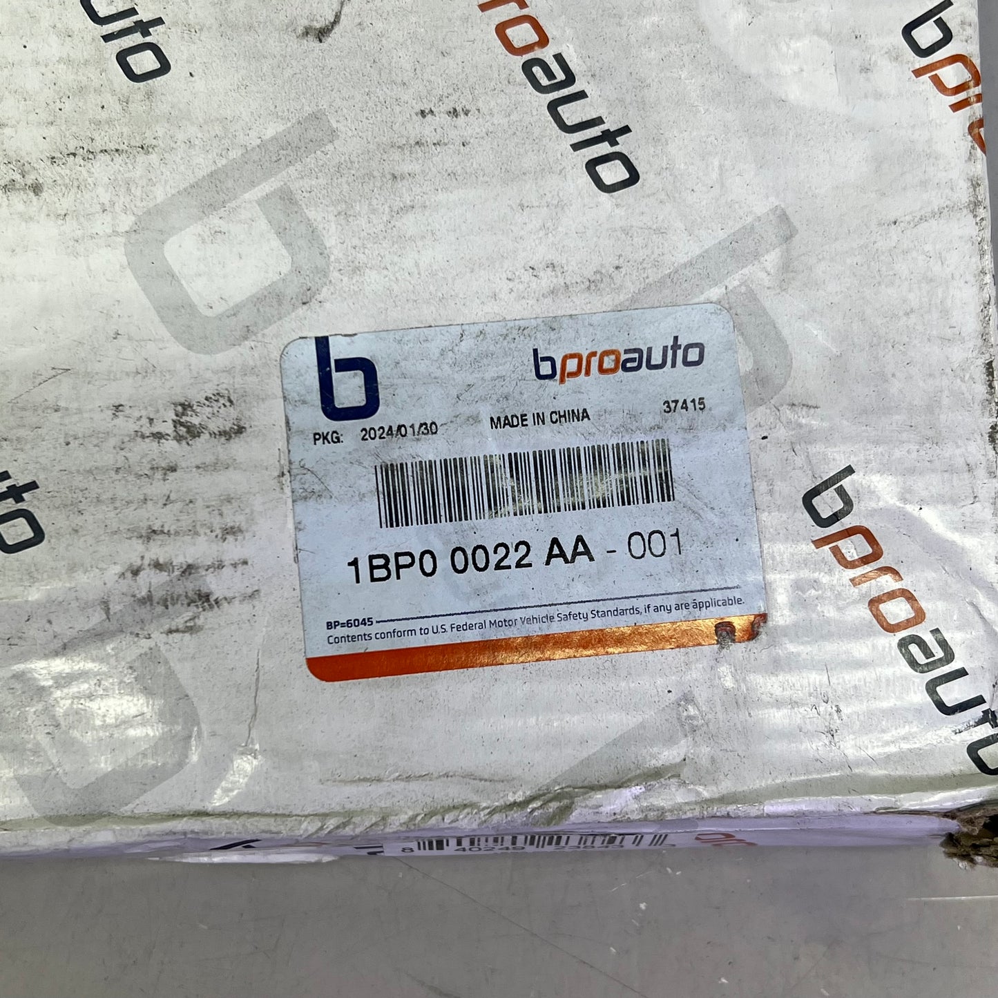 BPROAUTO Painted Disc Brake Rotor Rear For 2014-23 Jeep Cherokee 1BP00022AA