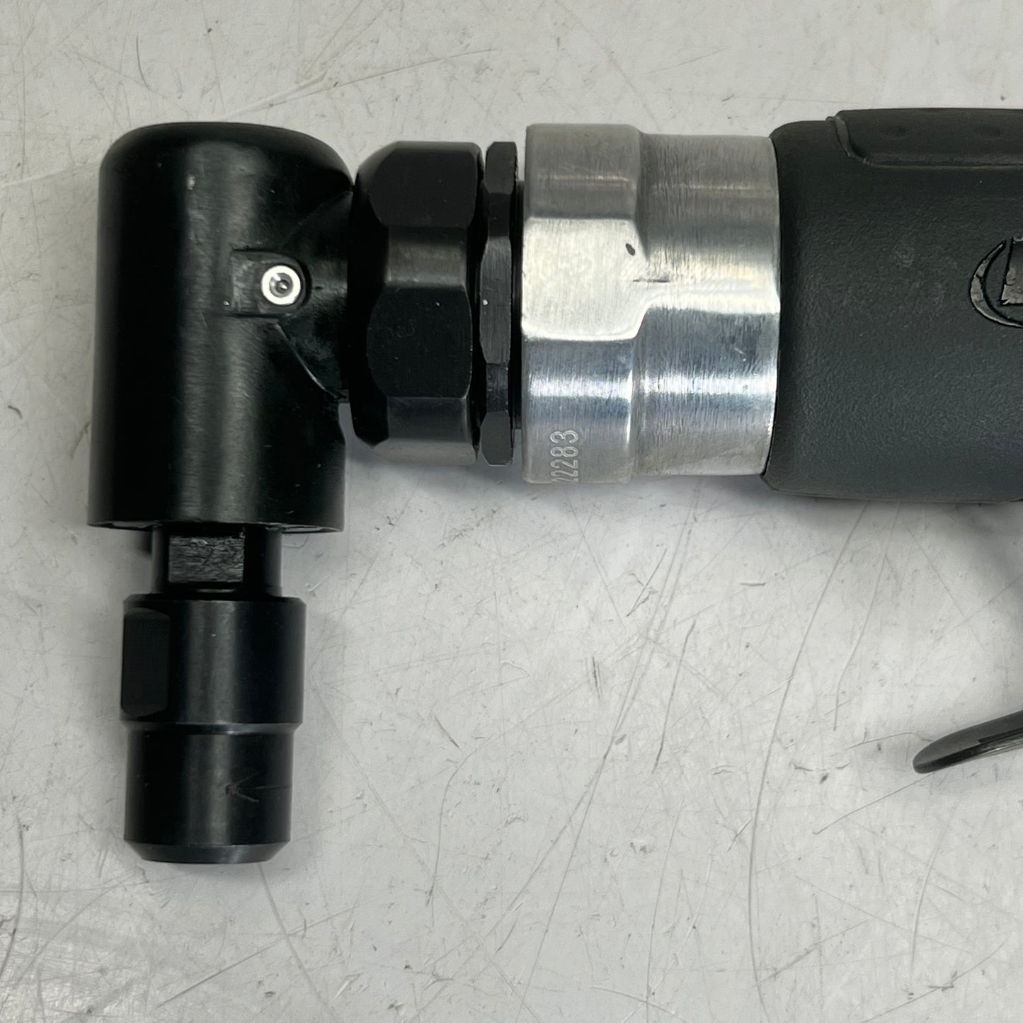 INGERSOLL RAND Right Angle Die Grinder, 1/4 in Npt Female Air Inlet, 1/4 in Collet, Medium Duty, 20,000 Rpm 6 7/8 in Grey 302B