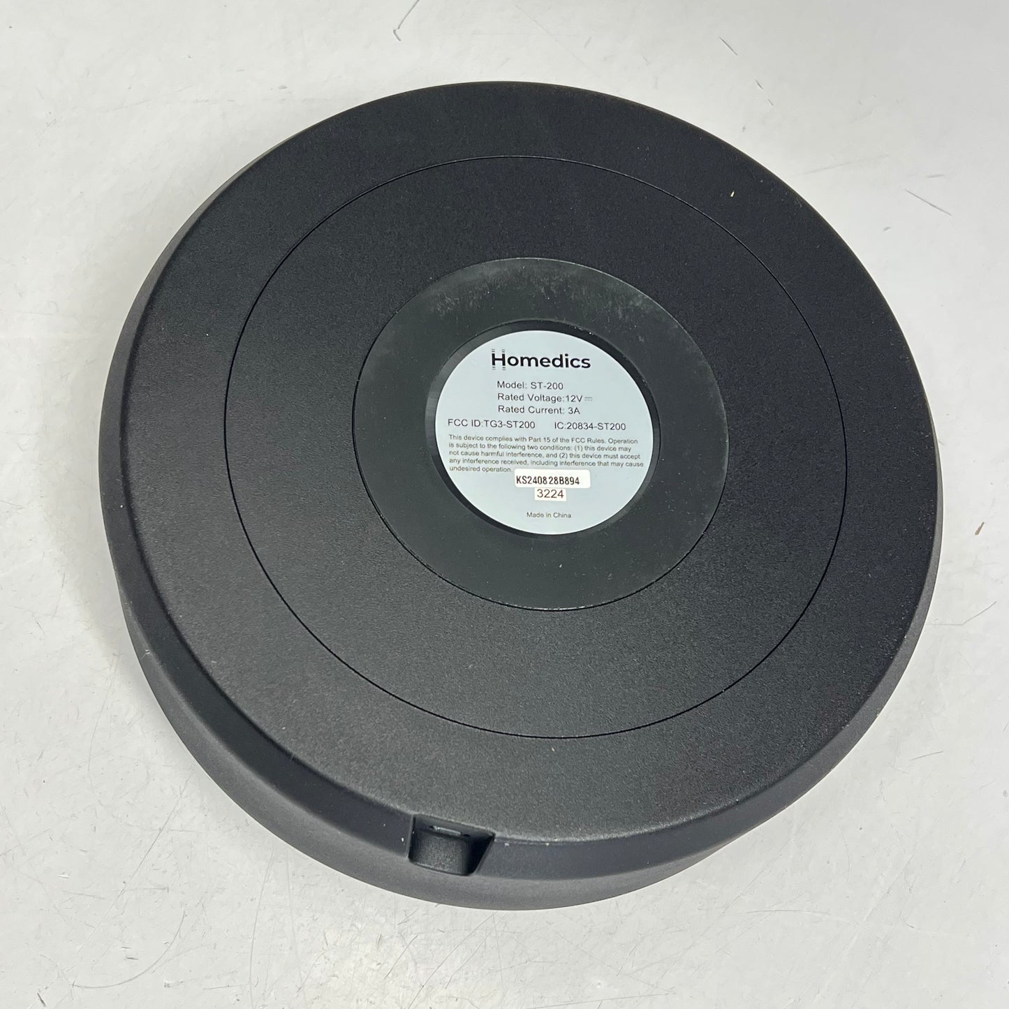 HOMEDICS Drift Midnight Sandscape w/ Smart Led Lighting 11" Black ST-200-BK-AMZ