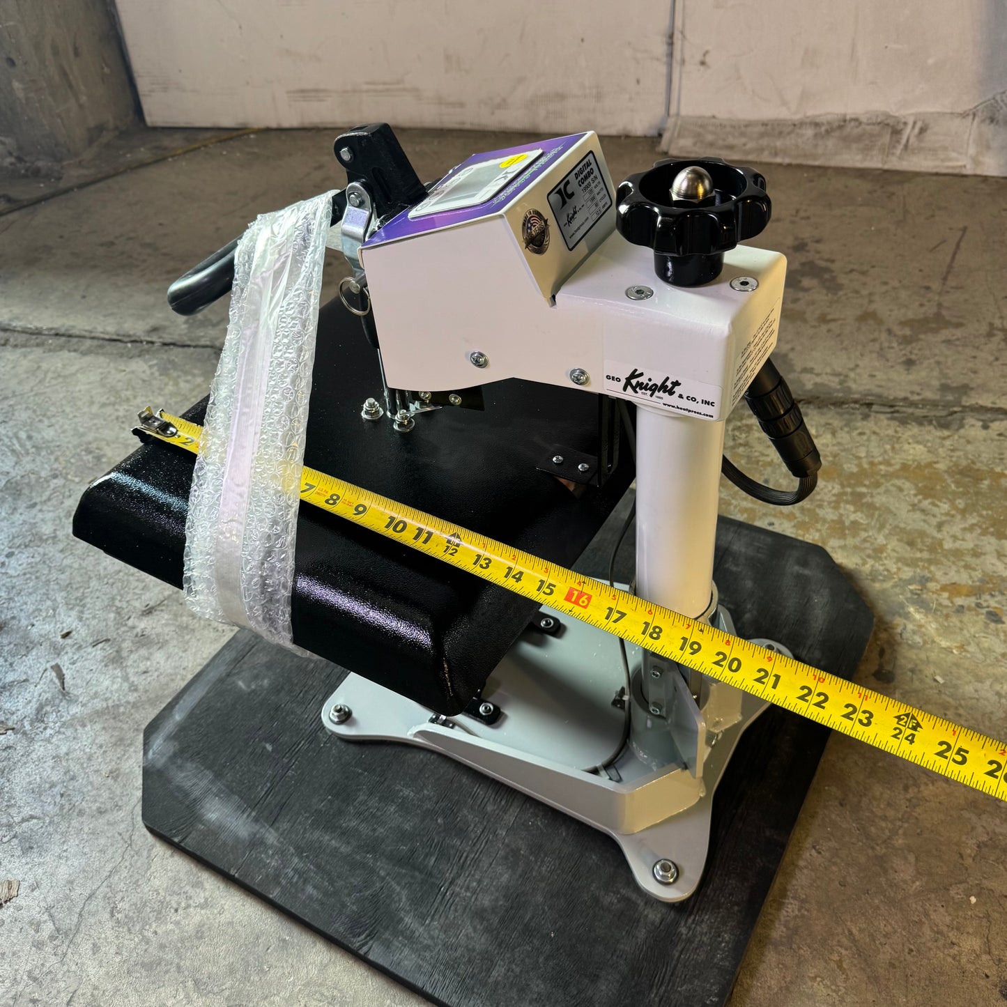 KNIGHT Digital Combo C16 Swing-Away Heat Press - 120V 1500W Sz 20"L x 15.5"W x 22"H