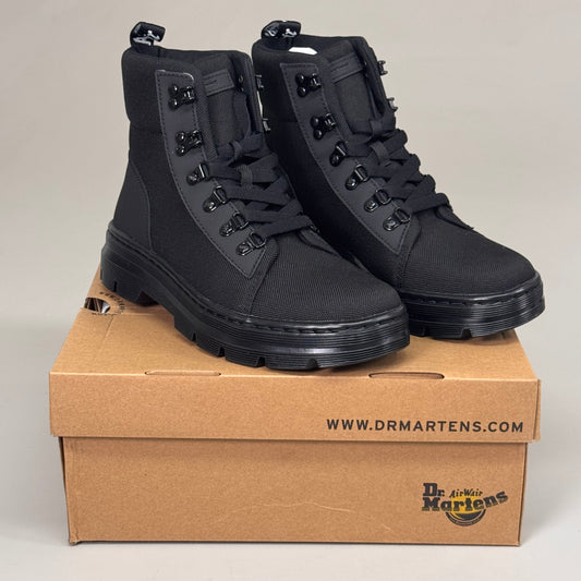 DR MARTENS All Weather Poly Casual Combs Ajax+ Extra Tough Poly W SZ 9 Black