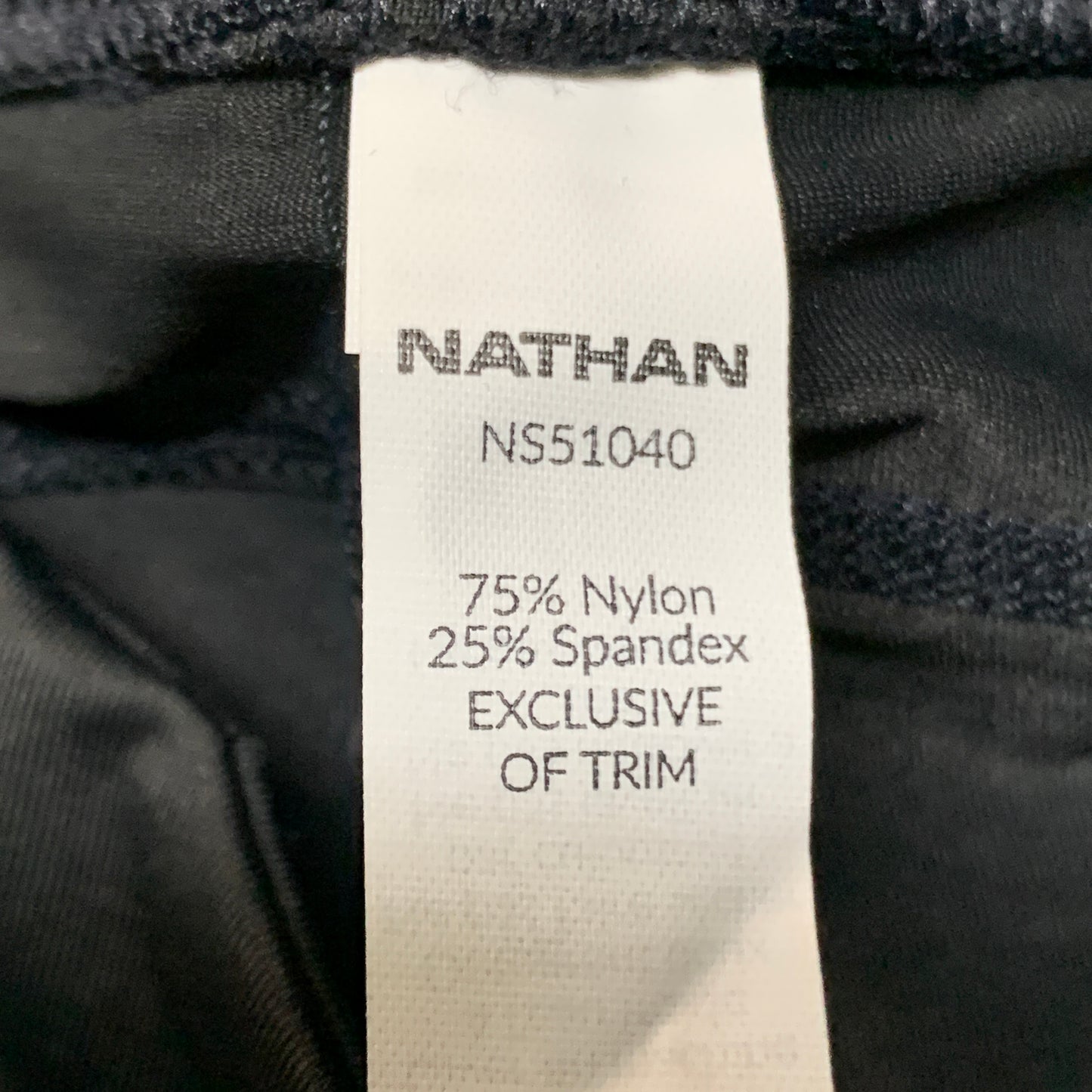 NATHAN Interval 3" Inseam Bike Short Women's Black Size XS NS51040-00001-XS