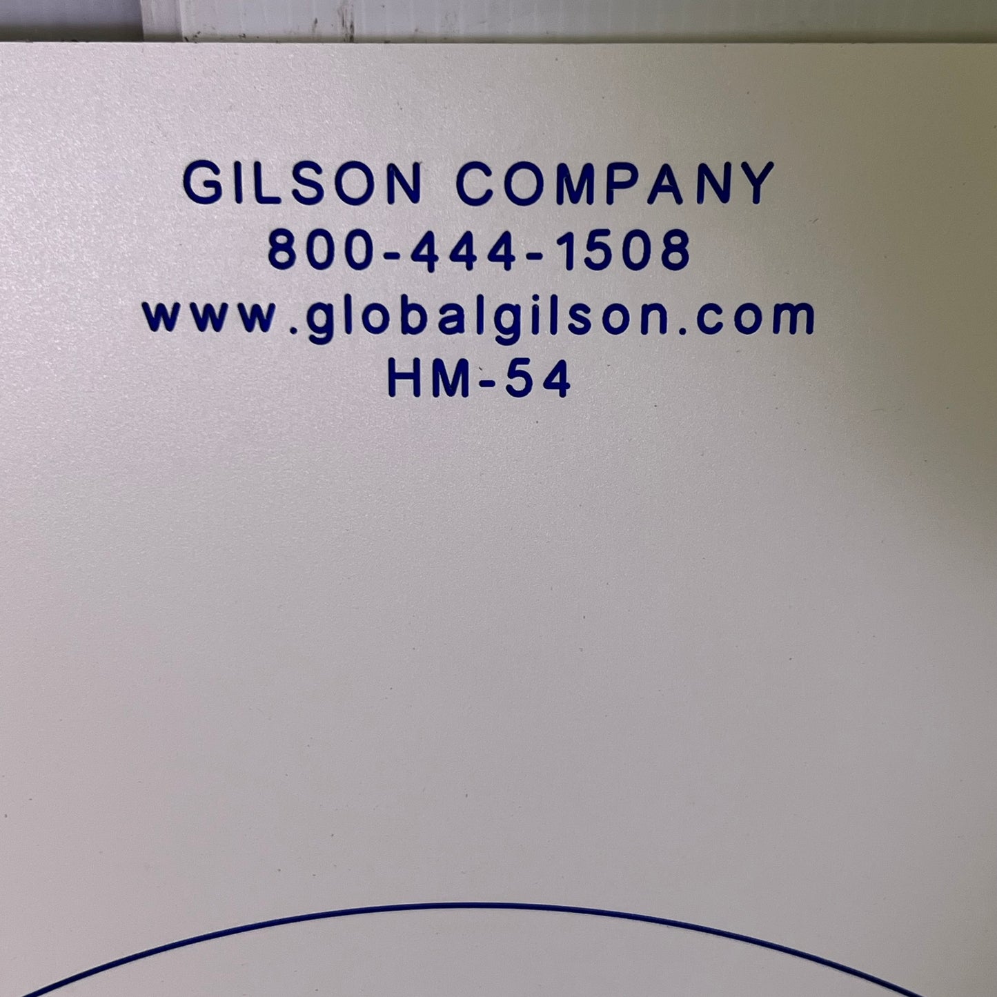 GILSON COMPANY Base Plate for SCC Passing Ability Test Sz 36" x 36", White