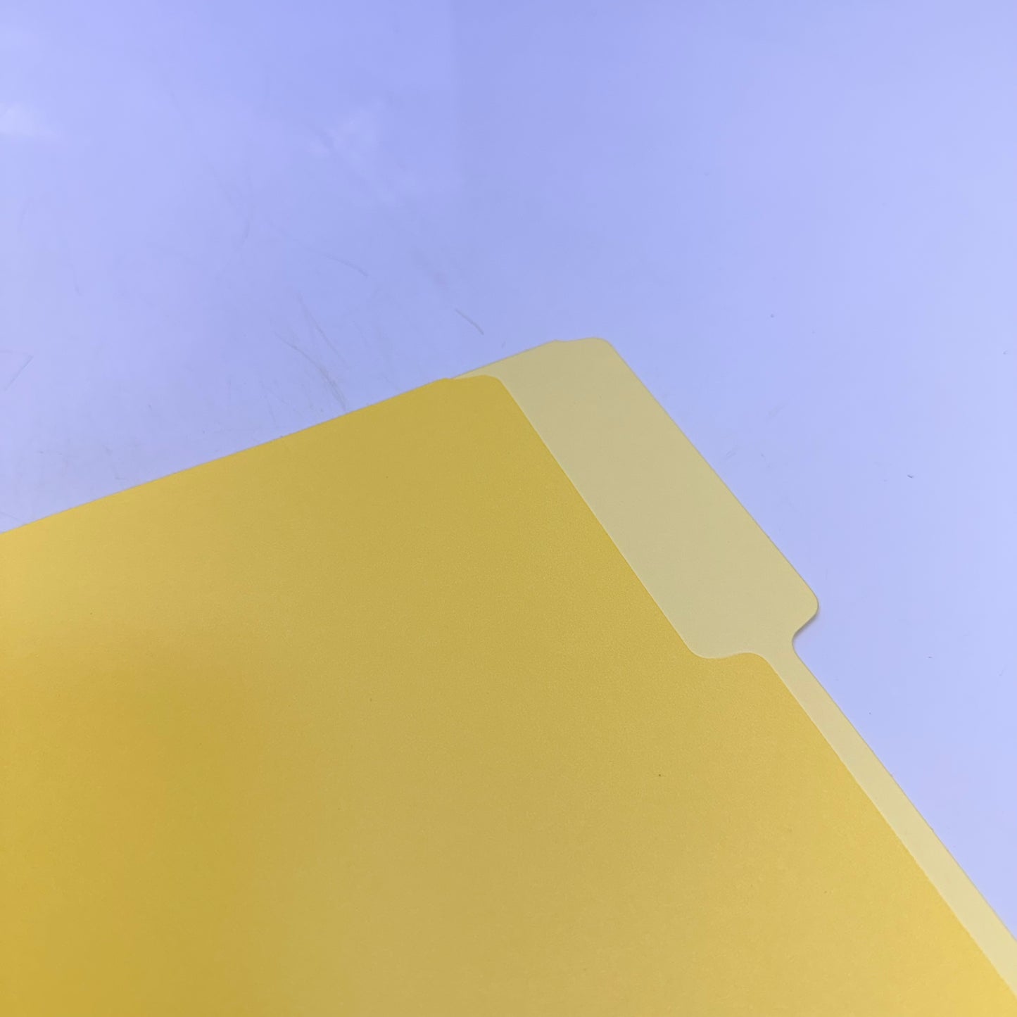 STAPLES (2 PACK, 100 Count Ea) 3 - Tab File Folders Letter Size Yellow ST224535