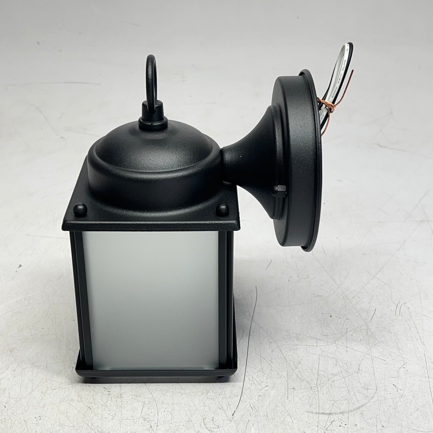 GENERATION LIGHTING New Castle Tall Led Outdoor Wall Sconce 8"Blk 8592001EN3-|12
