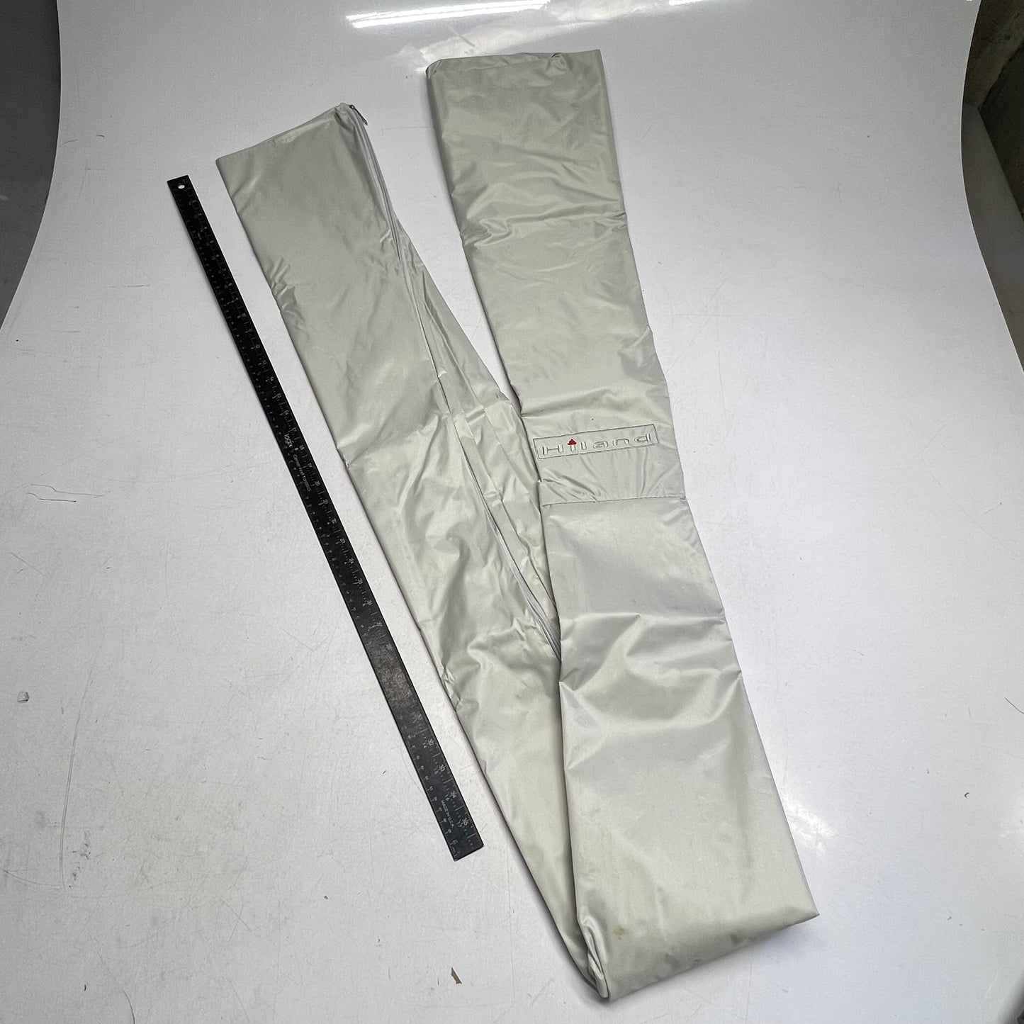 HILAND Patio Heater Cover Heavy Duty  for 87" Primeglo Models Silver HVD-CVR-S