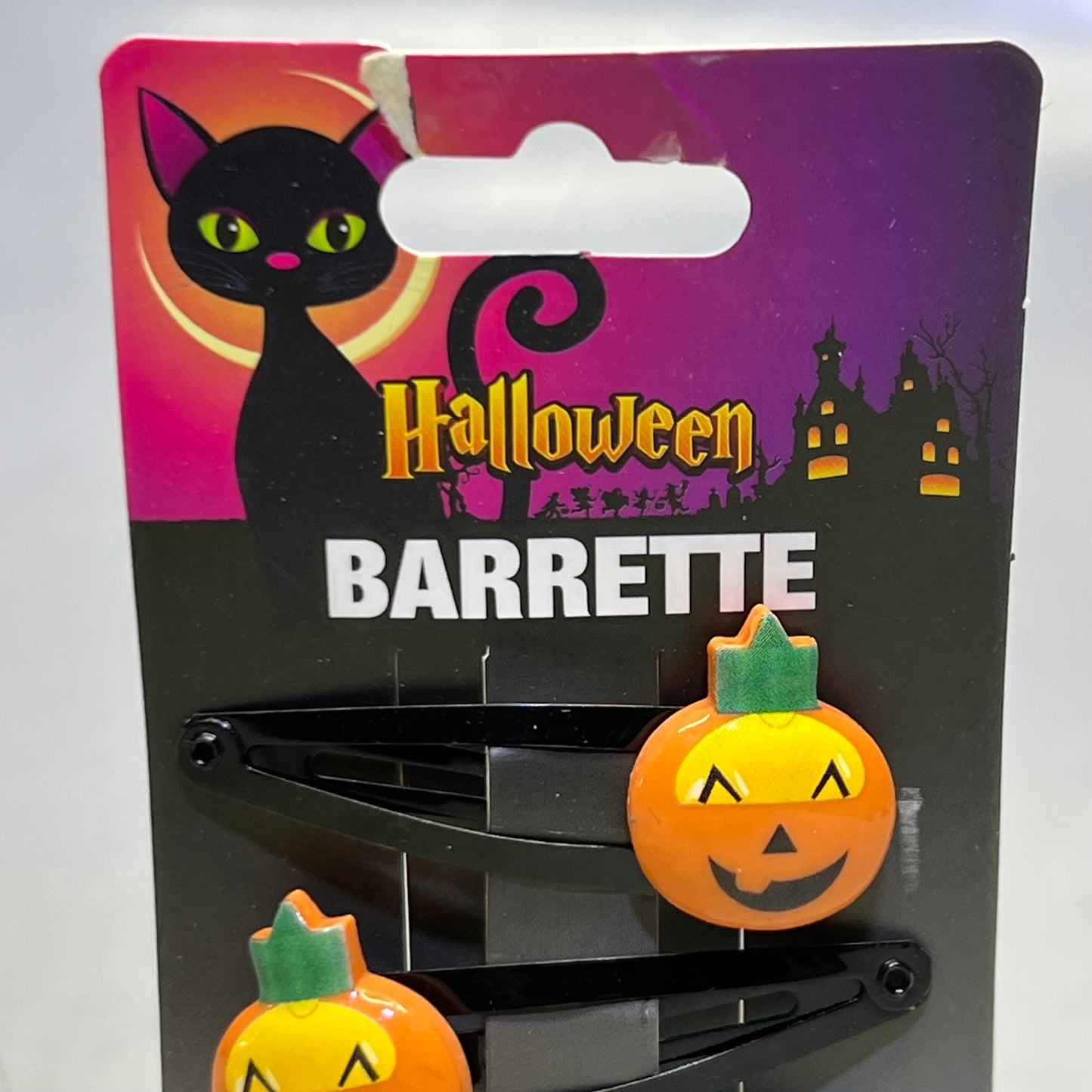 MAGIC SEASON (4 Pieces) Halloween Pumpkin Ghost Barrette 768502