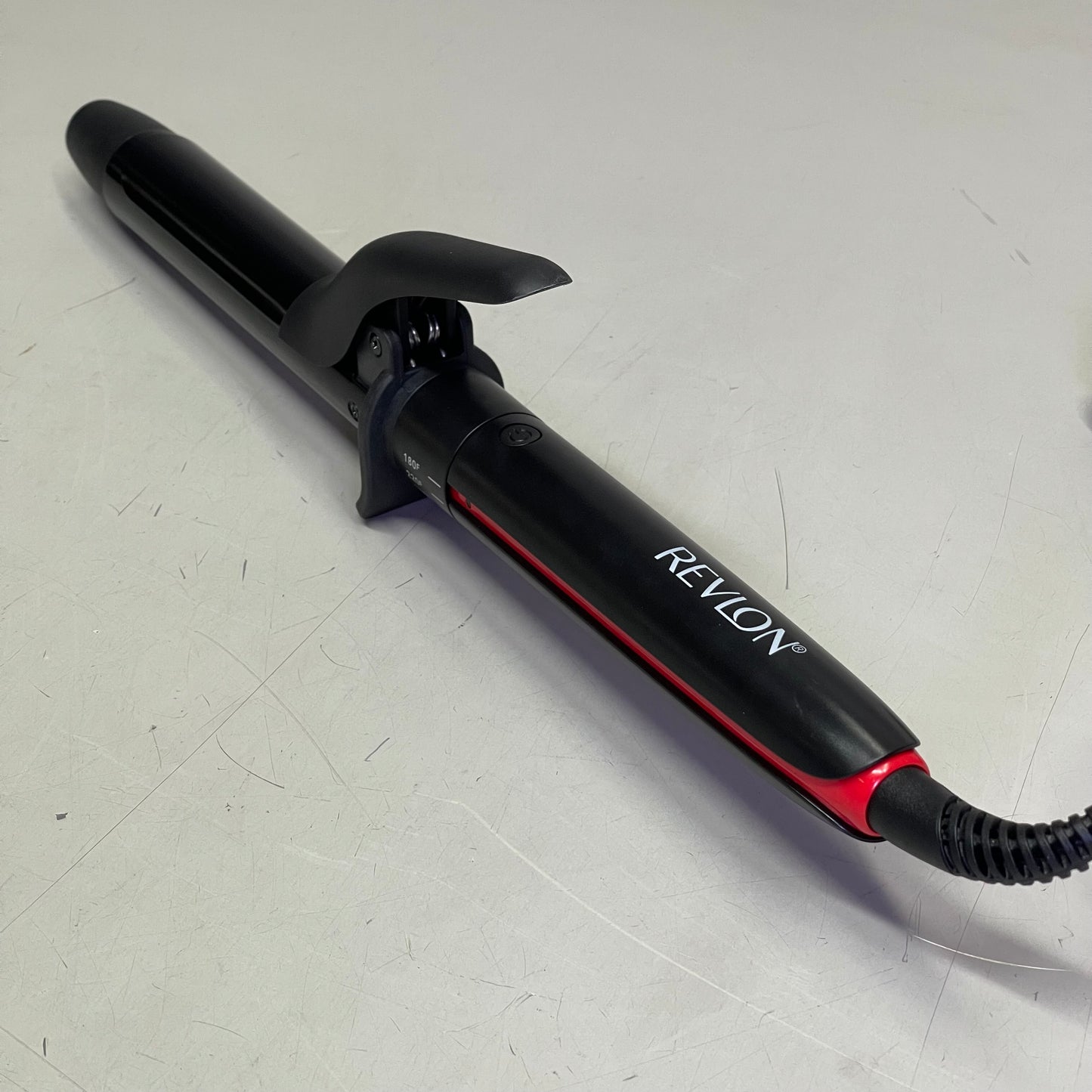 REVLON Coconut Smoothstay Oil-Infused Curling Iron Shiny, Smooth Curls 1" Black RVIR1190