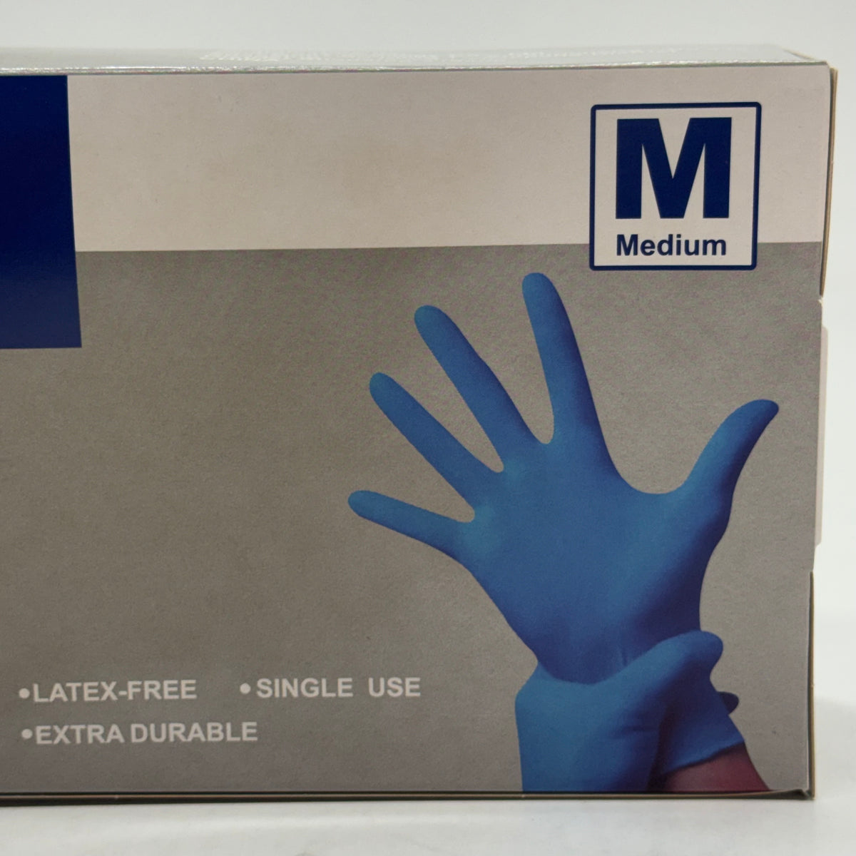 GLOVE (1000 Gloves) Blue Nitrile Disposable Gloves Size Medium – Powder-Free