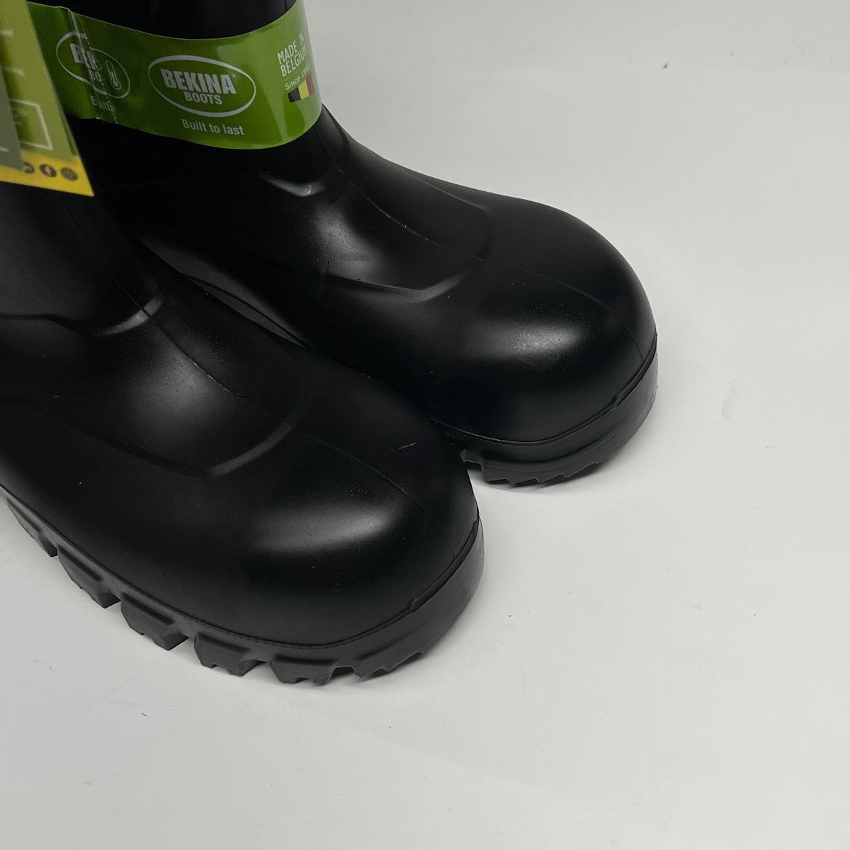 BEKINA BOOTS Solidgrip Steplitex Boots Regular Toe Men's Sz 13 Black