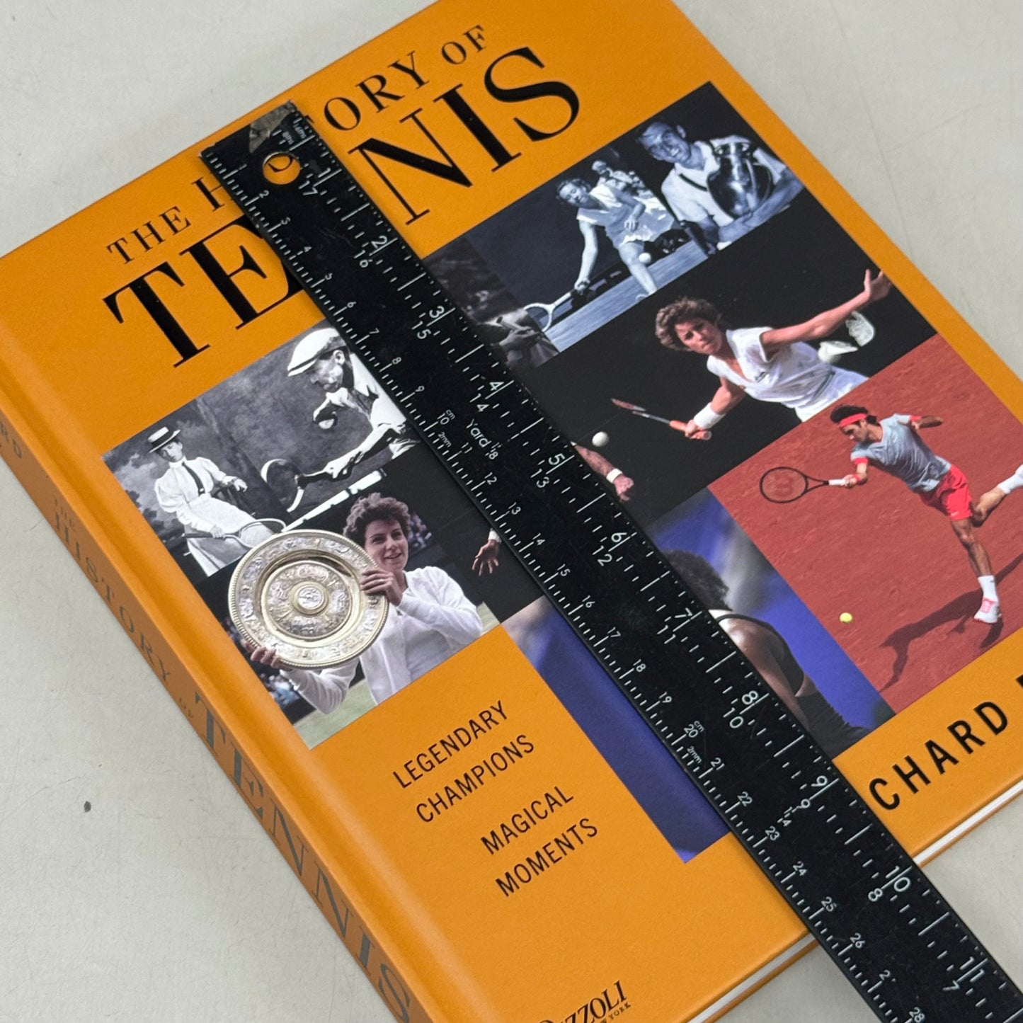 RIZZOLI (Hardcover) The History of Tennis: Legendary Champions Magical Moments Richard Evans (New (Other))