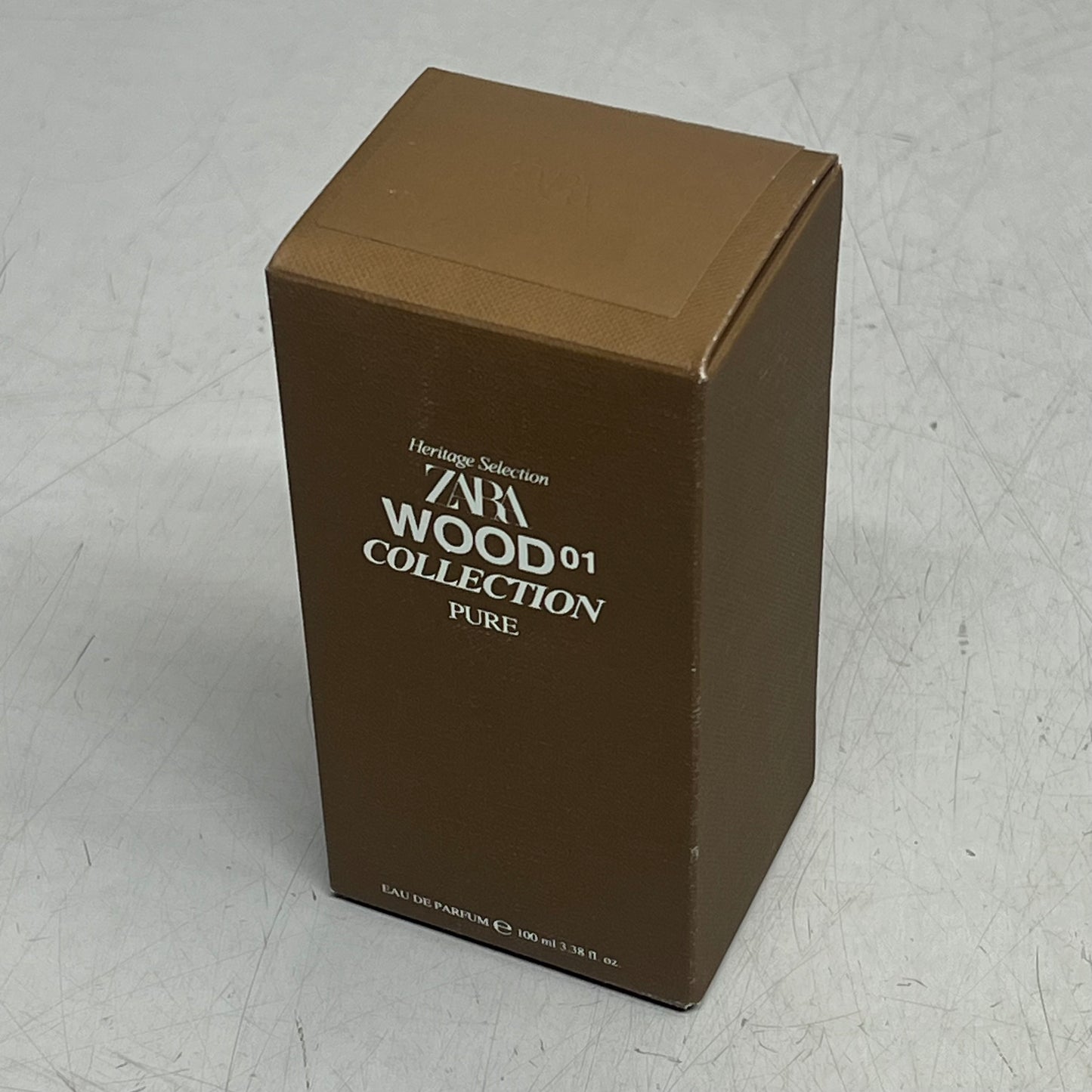 ZA@ ZARA Wood 01 Collection Pure Eau De Parfum Cedarwood, Grapefruit & Wood 3.38 fl oz