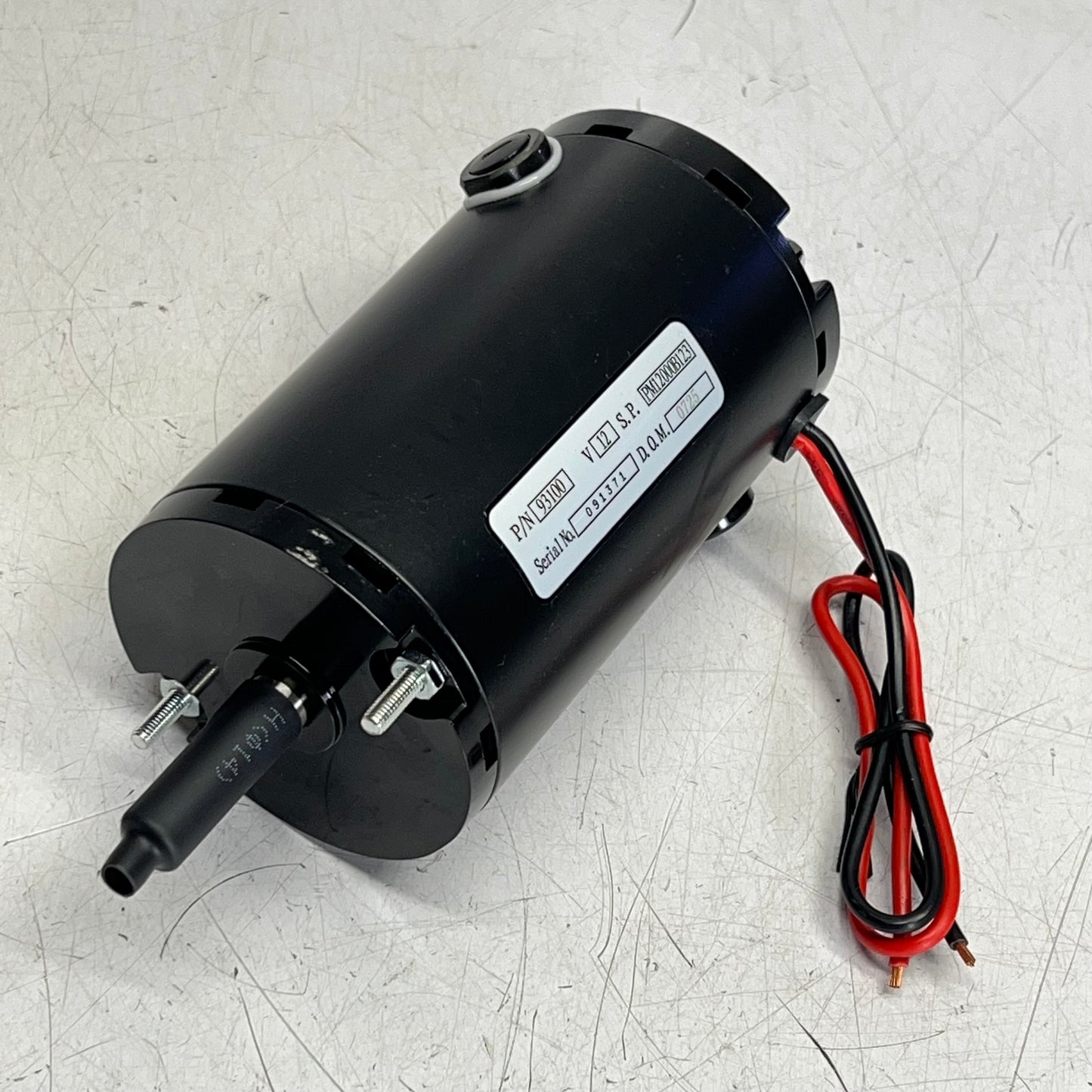 WESTERN Tornado Spinner Motor For Western Tornado & Fisher Polycaster 12V 78300