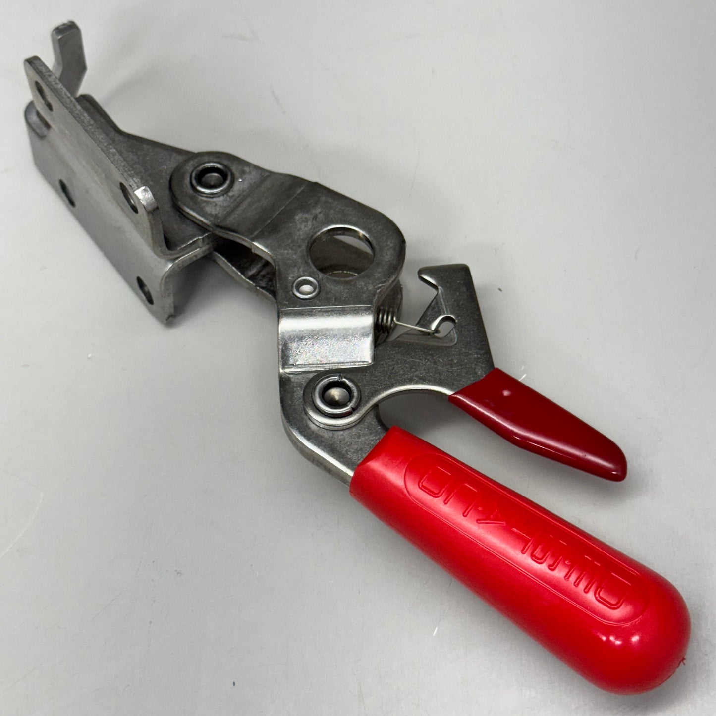 DESTACO DE-STA-CO Toggle Clamp Sz 9”Lx2”W Red/Silver