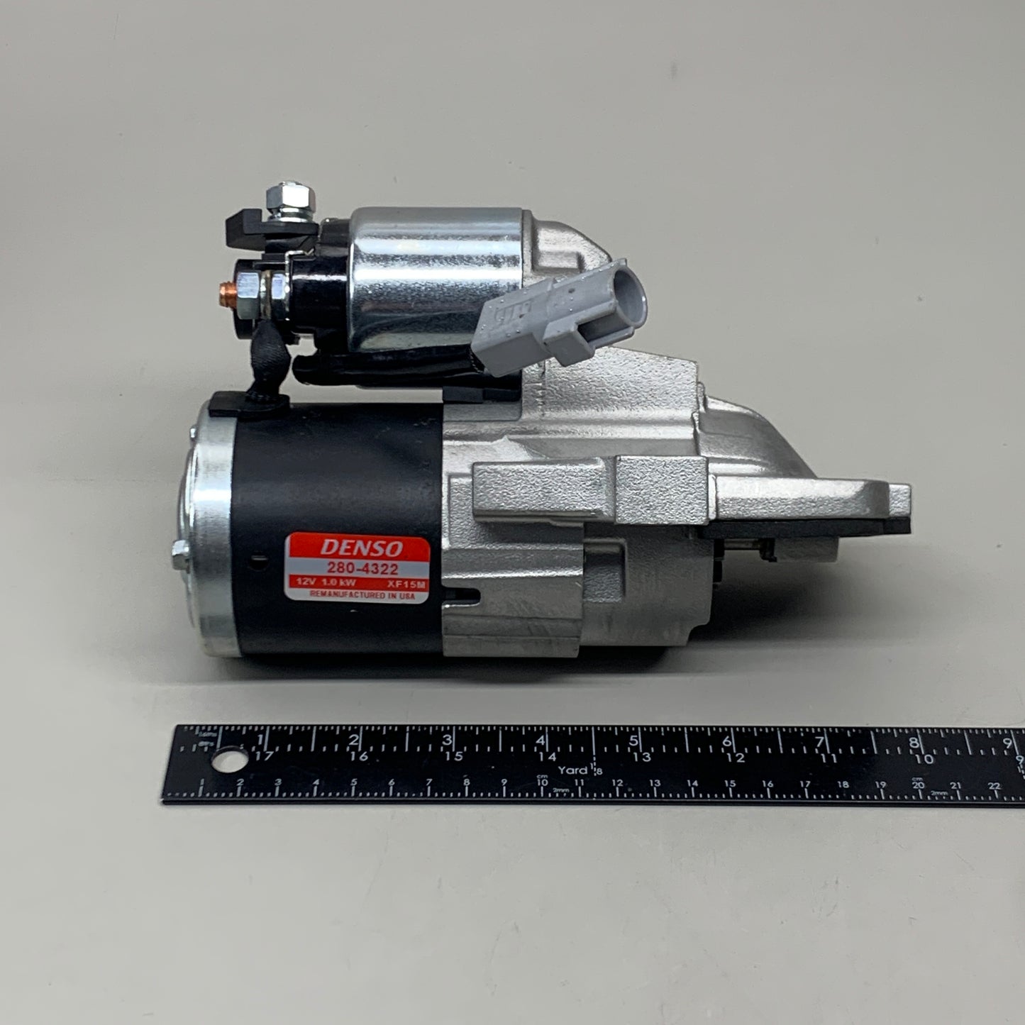 DENSO First Time Fit Starter Motor 1.0 Kilowatt 16623 (Remanufactured) 280-4322