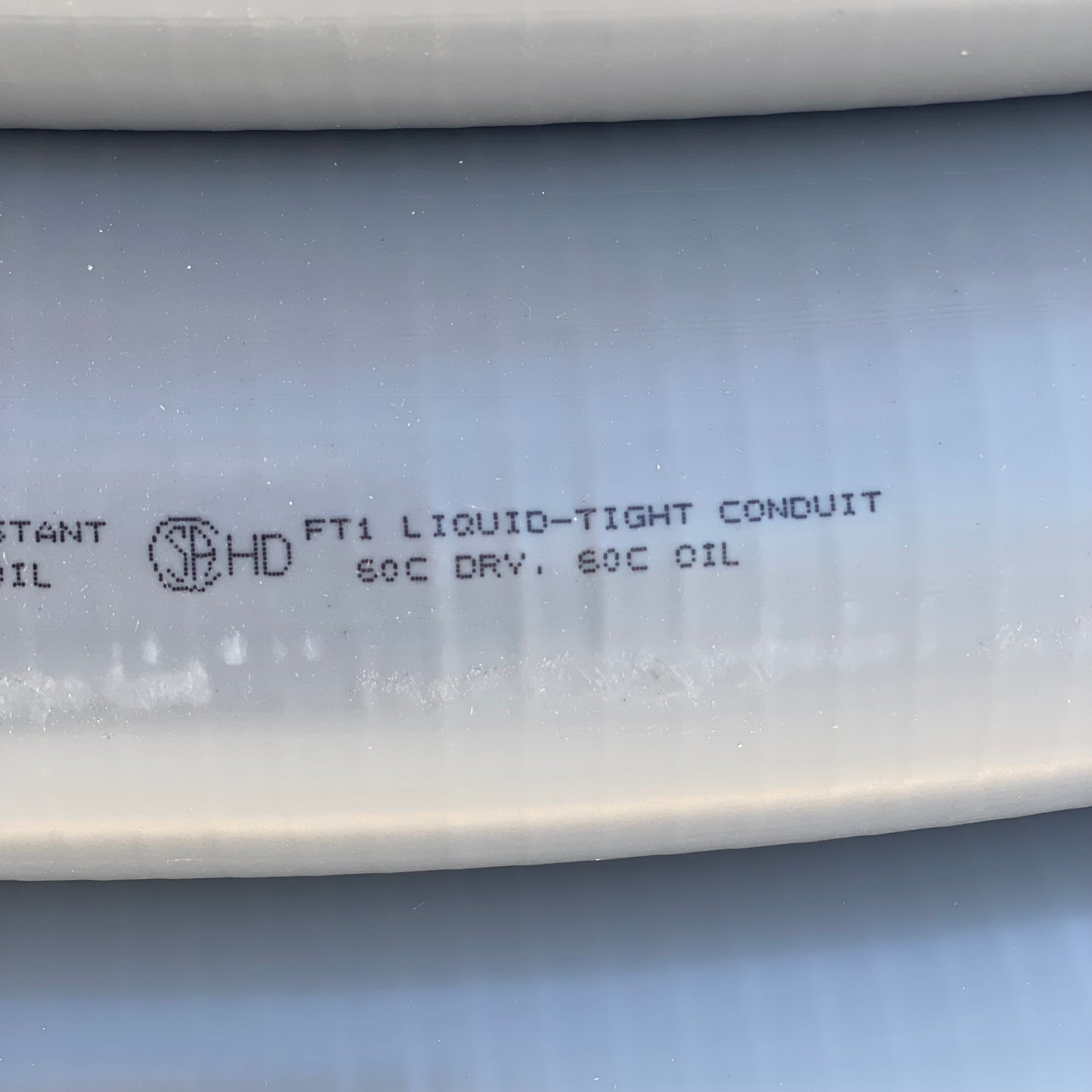 Z@ ANACONDA Sealtite Flexible Conduit 3” UA/EFST 100 ft Gray MADE IN USA(New)