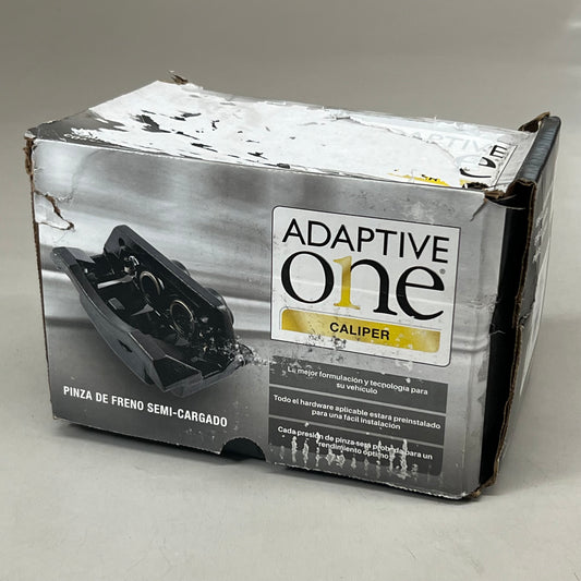 ADAPTIVE ONE Brake Caliper Dual Piston Floating Remanufactured Black 2452XH