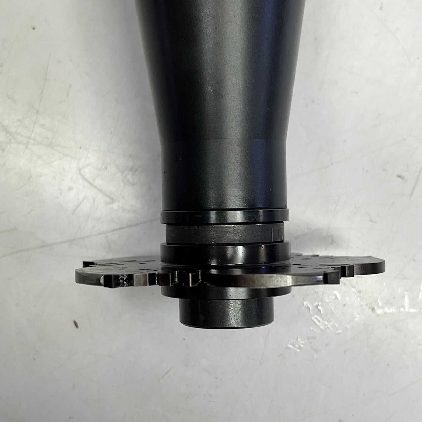 Tool Holder & Flower Shaped Cutting Attachment for CNC Machining ~1-1/2" (Used)