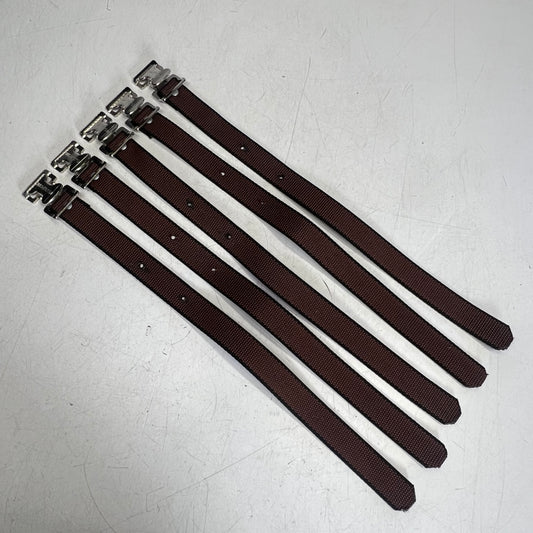 DURA-STILTS (5 PACK) Toe Straps W/ Locking Buckle Heavy Duty Nylon 17 ½ " L #8