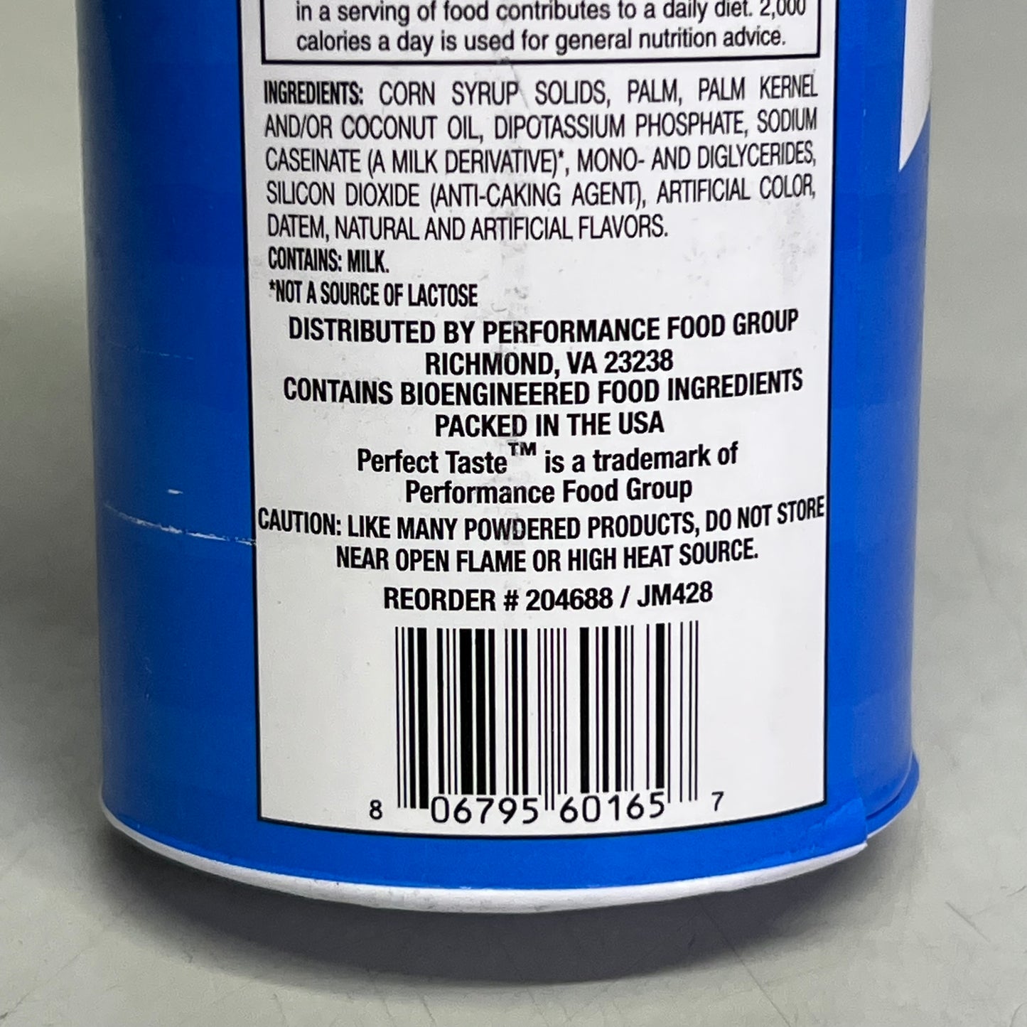 PERFECT TASTE (2 PACK) Non-Dairy Creamer 12 oz 204688JM428