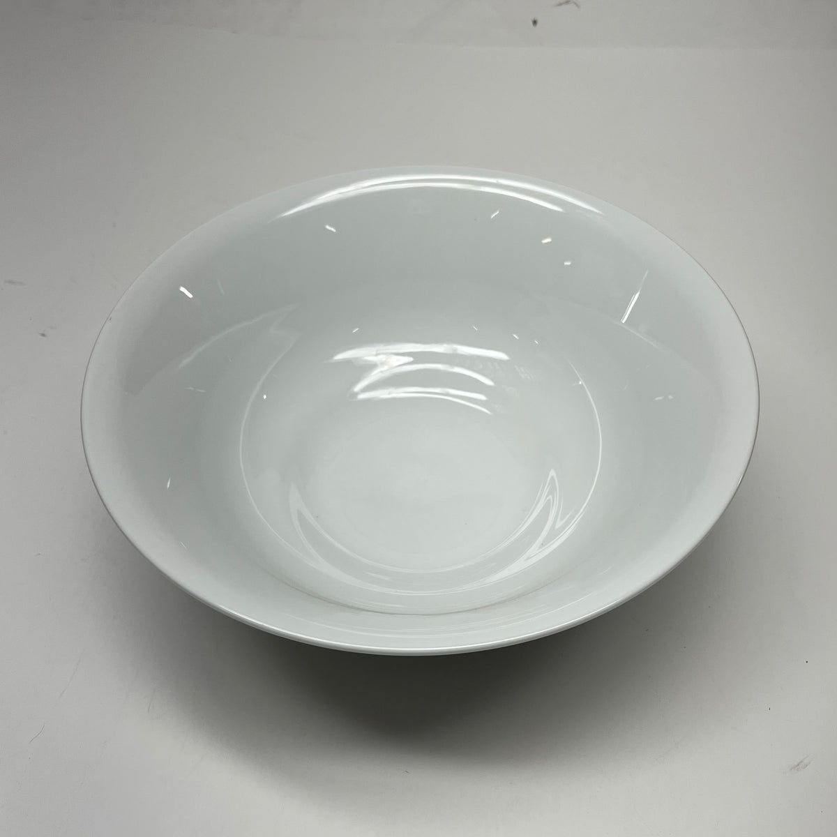 PILLIVUYT Footed Porcelain Tulip Bowl White Made in France 13" White