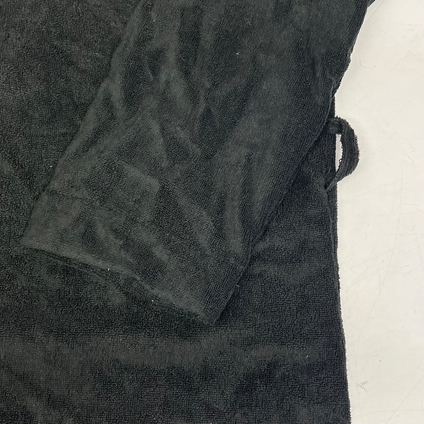 NORDIK RECOVERY Retreat Robe Ultra Plush Terry One Size Black BR-BL-1FA (Used)