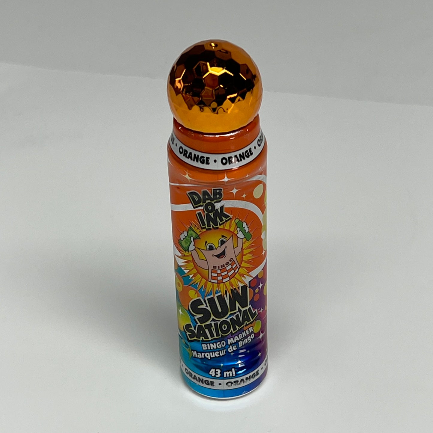 DAB O INK (12 PACK) Sunsational Bingo Marker Bright Ink 43ml/1.4 oz Orange C26