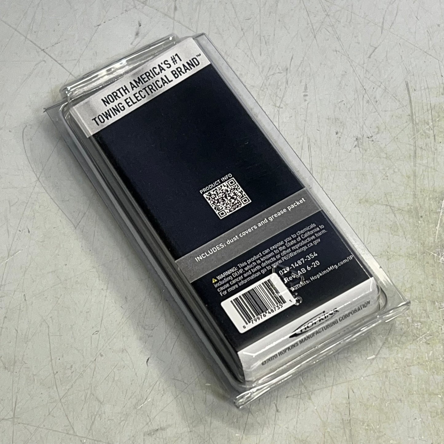 HOPKINS (6 PACK) Towing Solutions 4-Wire Flat Waterproof Dust Covers 48735