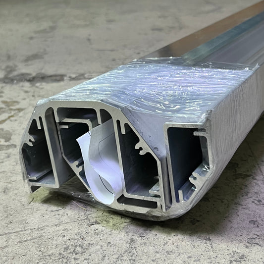 QUANTUM (2 Pcs) Overhead Track - Aluminum Sz 60"L, Grey TK-5