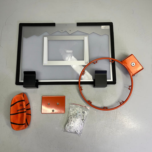 SILVERBACK 18" LED Mini Hoop Breakaway Rim Pro-Grade Backboard 18" G02280