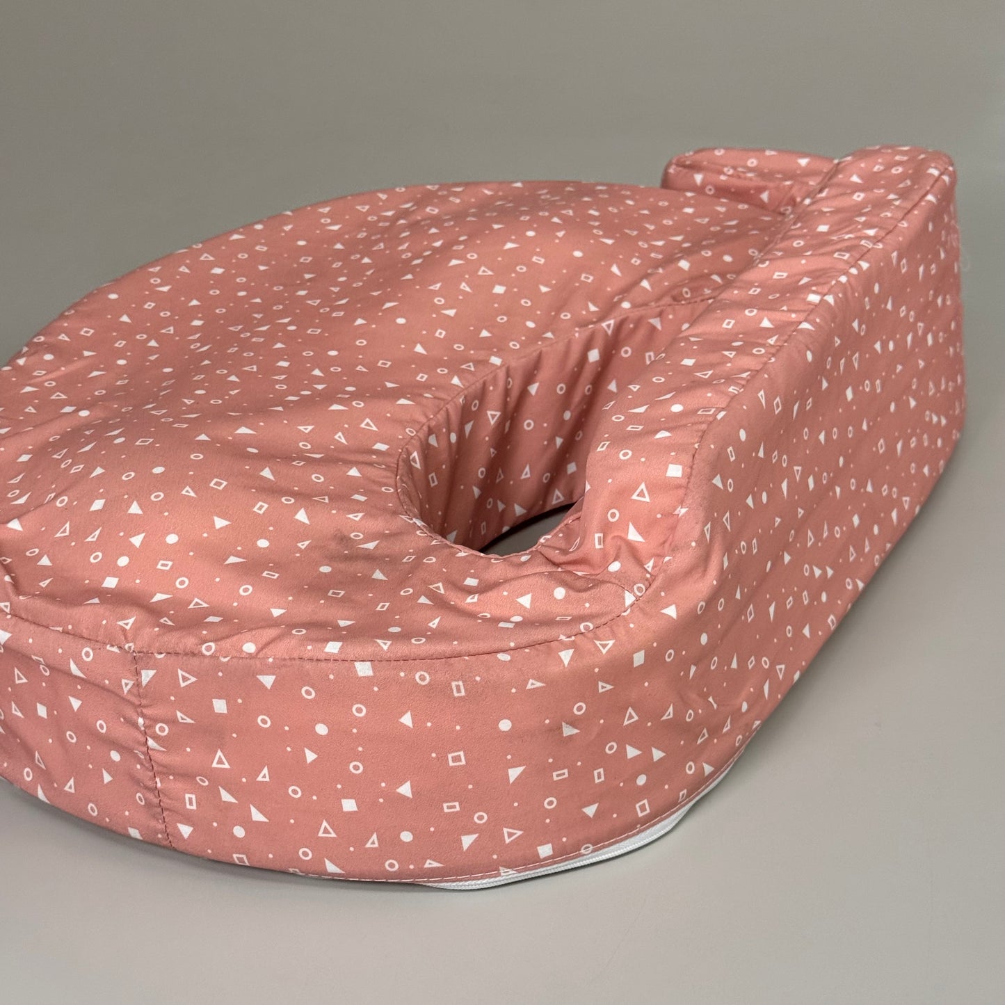 ZA@ MY BREAST FRIEND Original Side Pocket Nursing Pillow Support Dusty Rose 22" x 15"