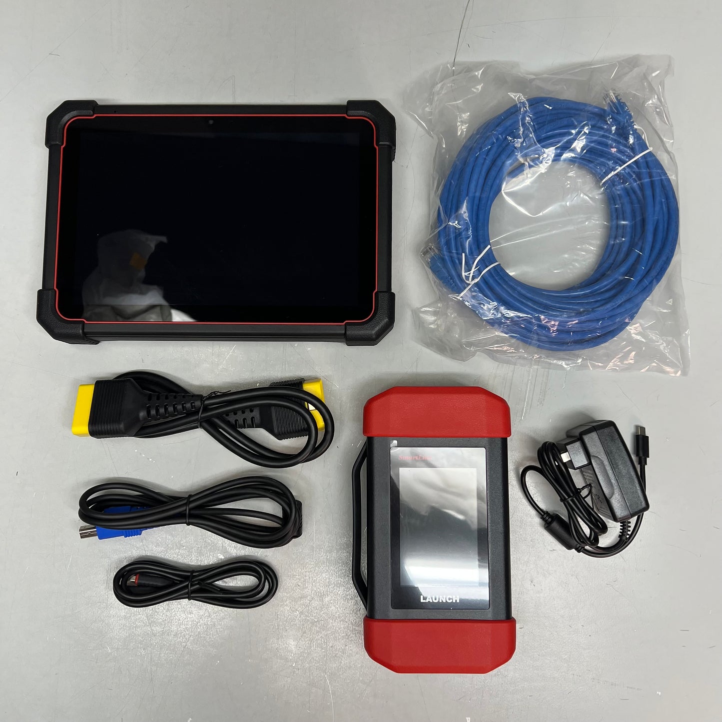 LAUNCH TECH Advanced Intelligent Car Diagnostic Device Black/Red 321195101