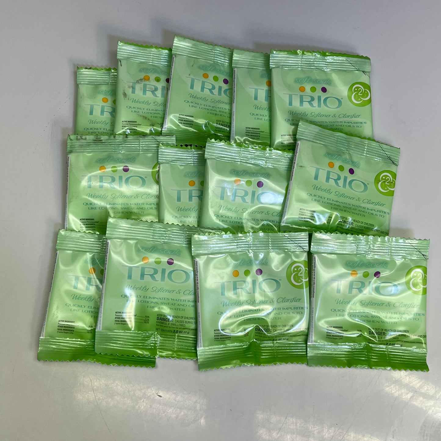 SOFT SOAK Trio Spa & Hot Tub 3 Month Pre Measured Supply Softening Kit 43200BIO