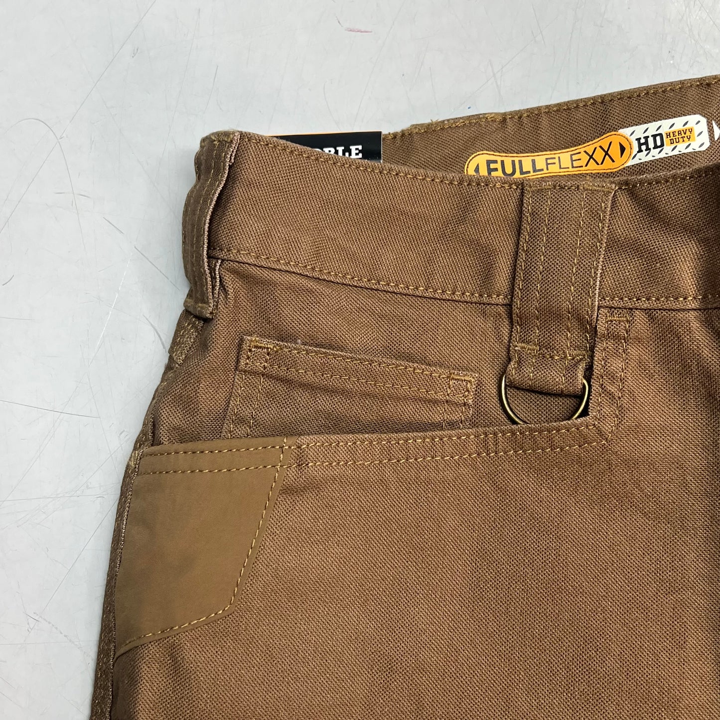 NOBLE OUTFITTERS Full Flex HD Hammer Canvas Work Pant Men's Sz 40x30 Tabacco