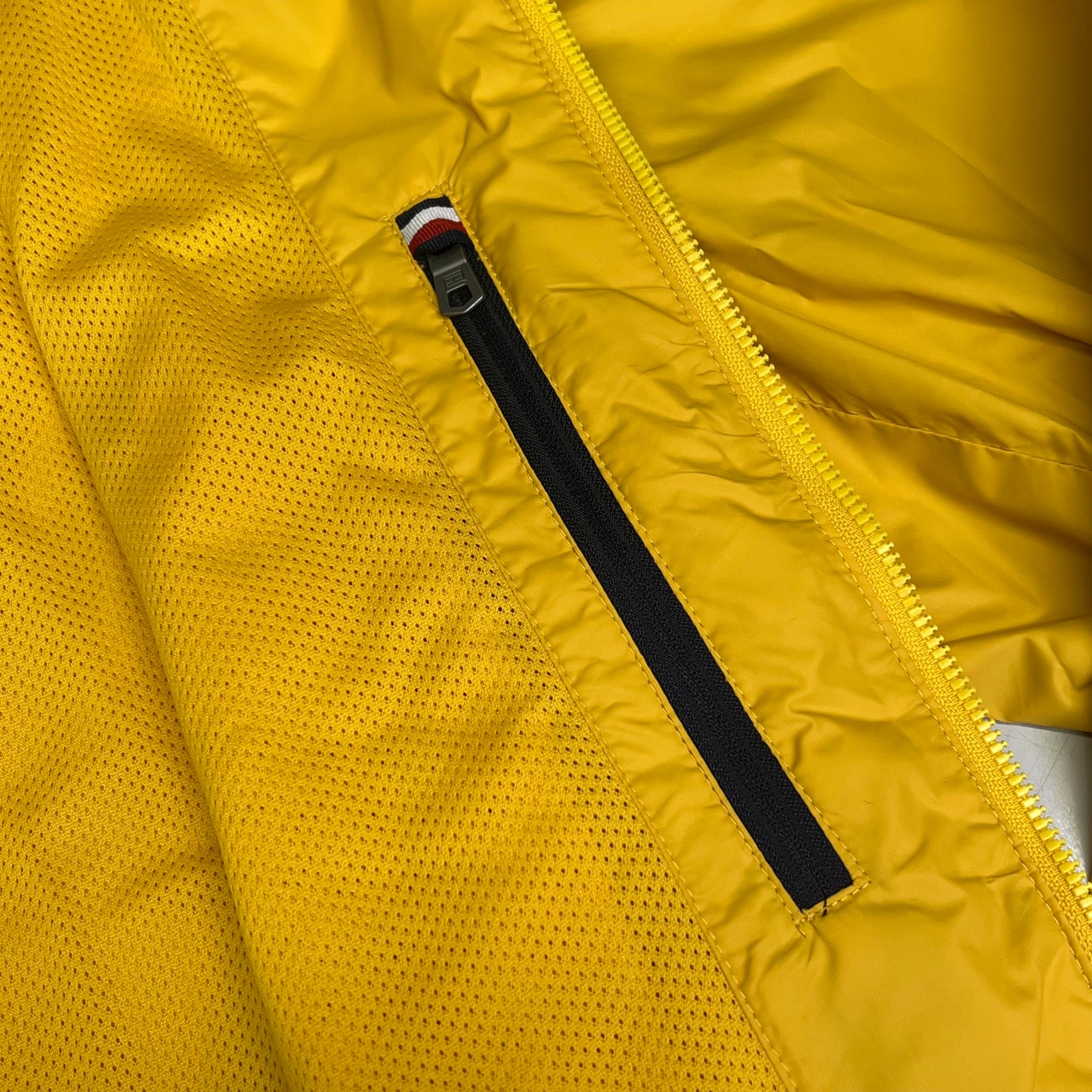 ZA@ TOMMY HILFIGER Spring Bomber Jacket Men's Sz XL Yellow 152AP680