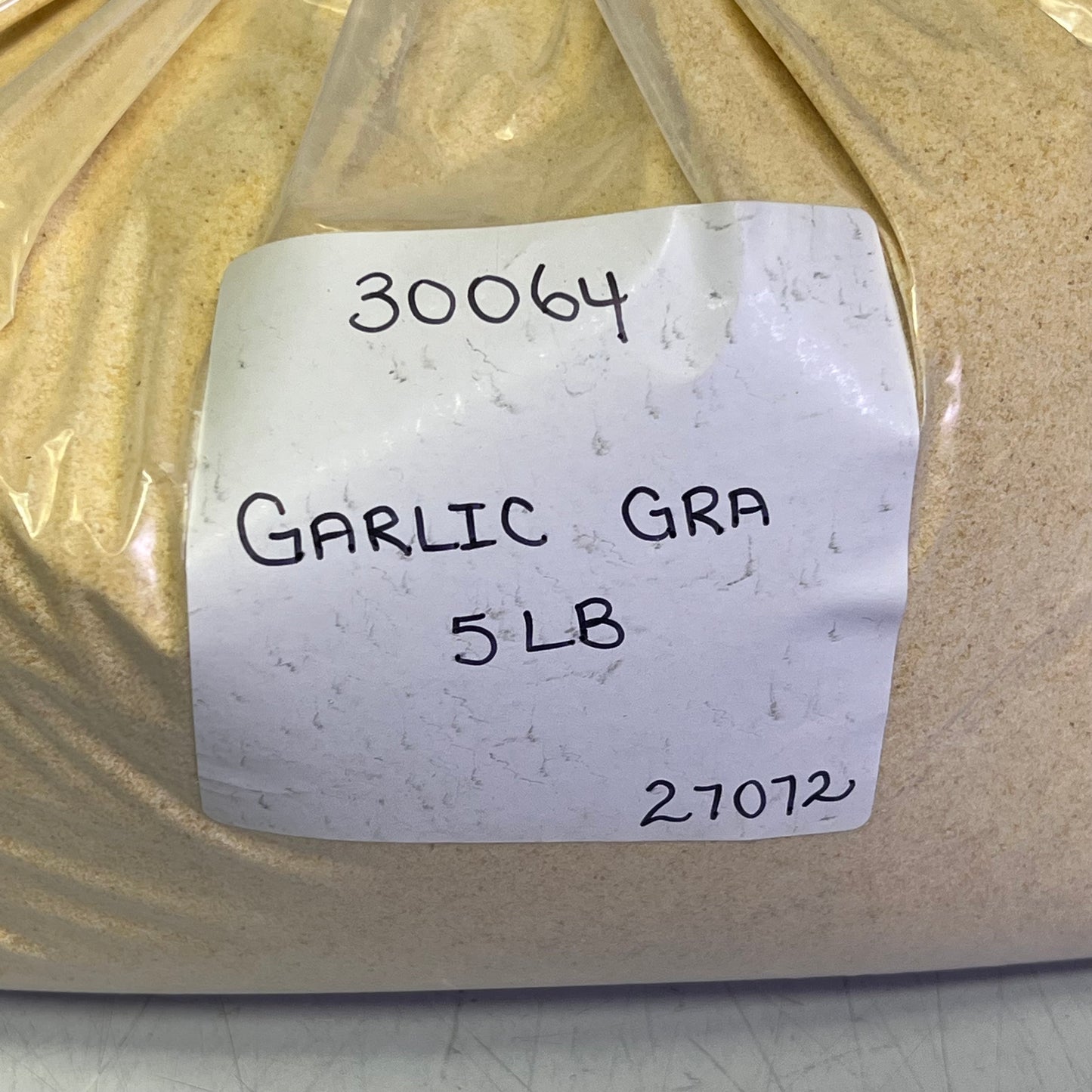 ZA@ LA FIESTA (5 LBS BAG) Garlic Gra (Granulated) Seasoning 30064 27072