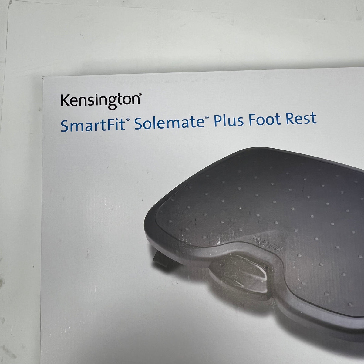 KENSIGTON Smartfit Solemate Plus Tilt Adjustable Footrests 3.7"x14.2"X21 Black