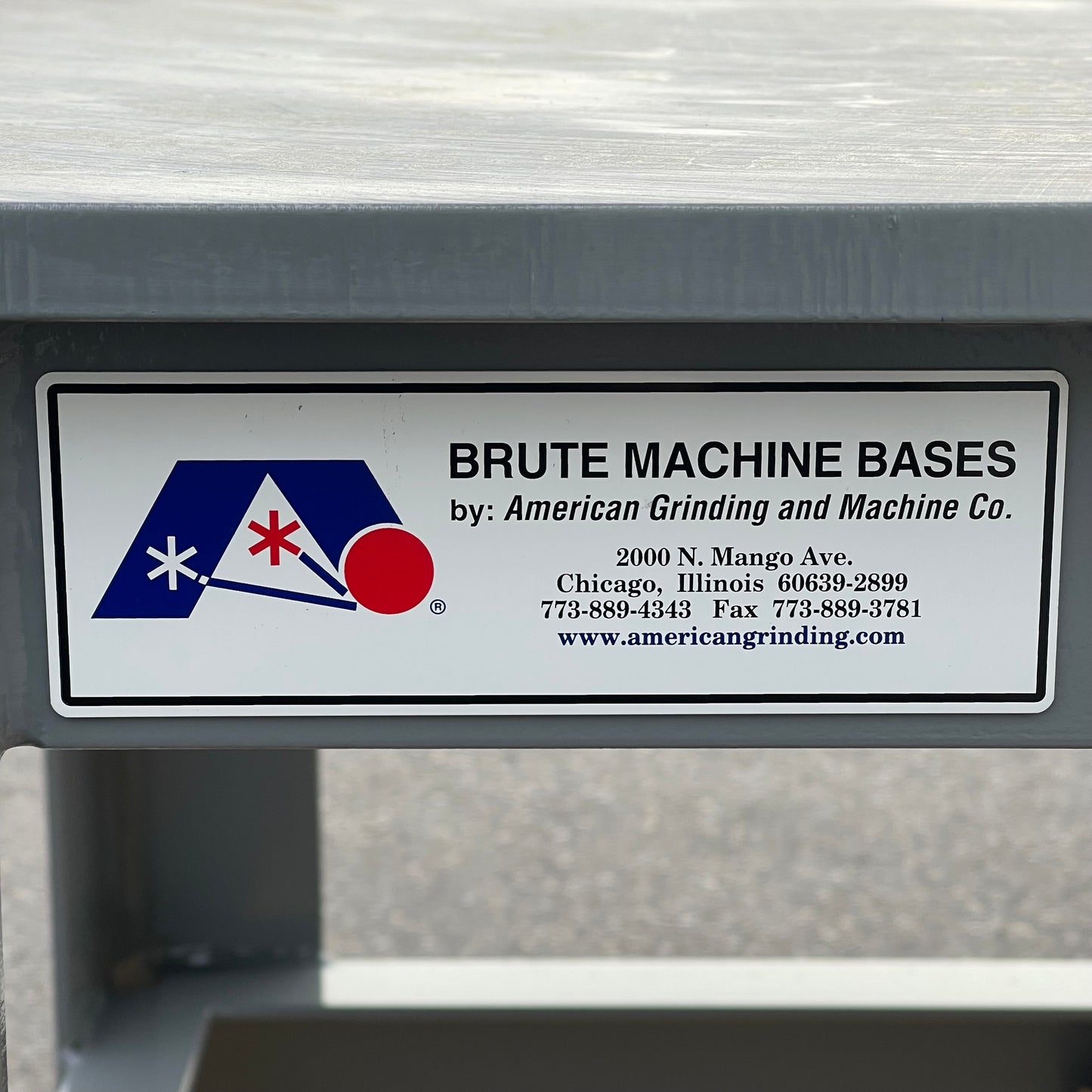 ZA@ Pallet of BRUTE MACHINE BASES Heavy-Duty Work Table 72”x30”x24” ~680 lbs Steel (AS-IS)