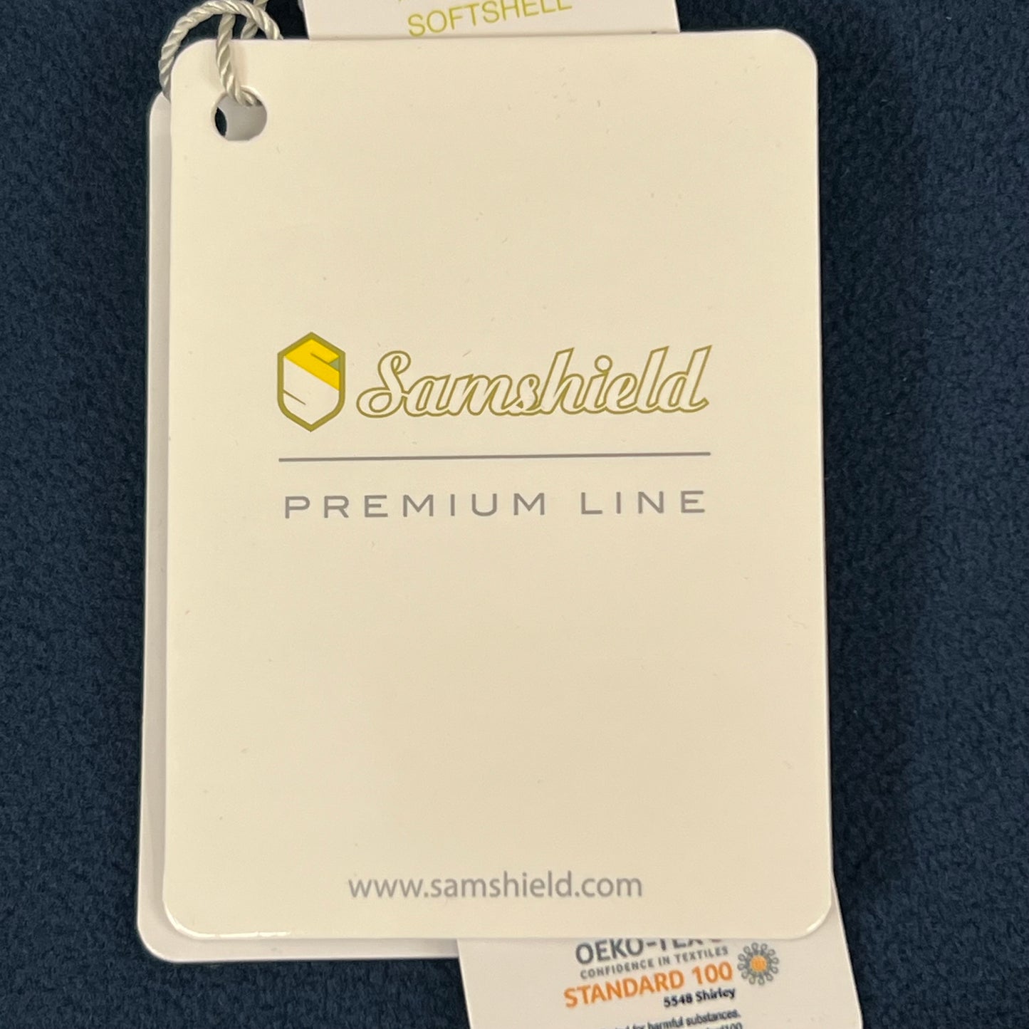 SAMSHIELD Rachel Equestrian Wool Lined Hooded Jacket Women's Sz S Celestial Blue