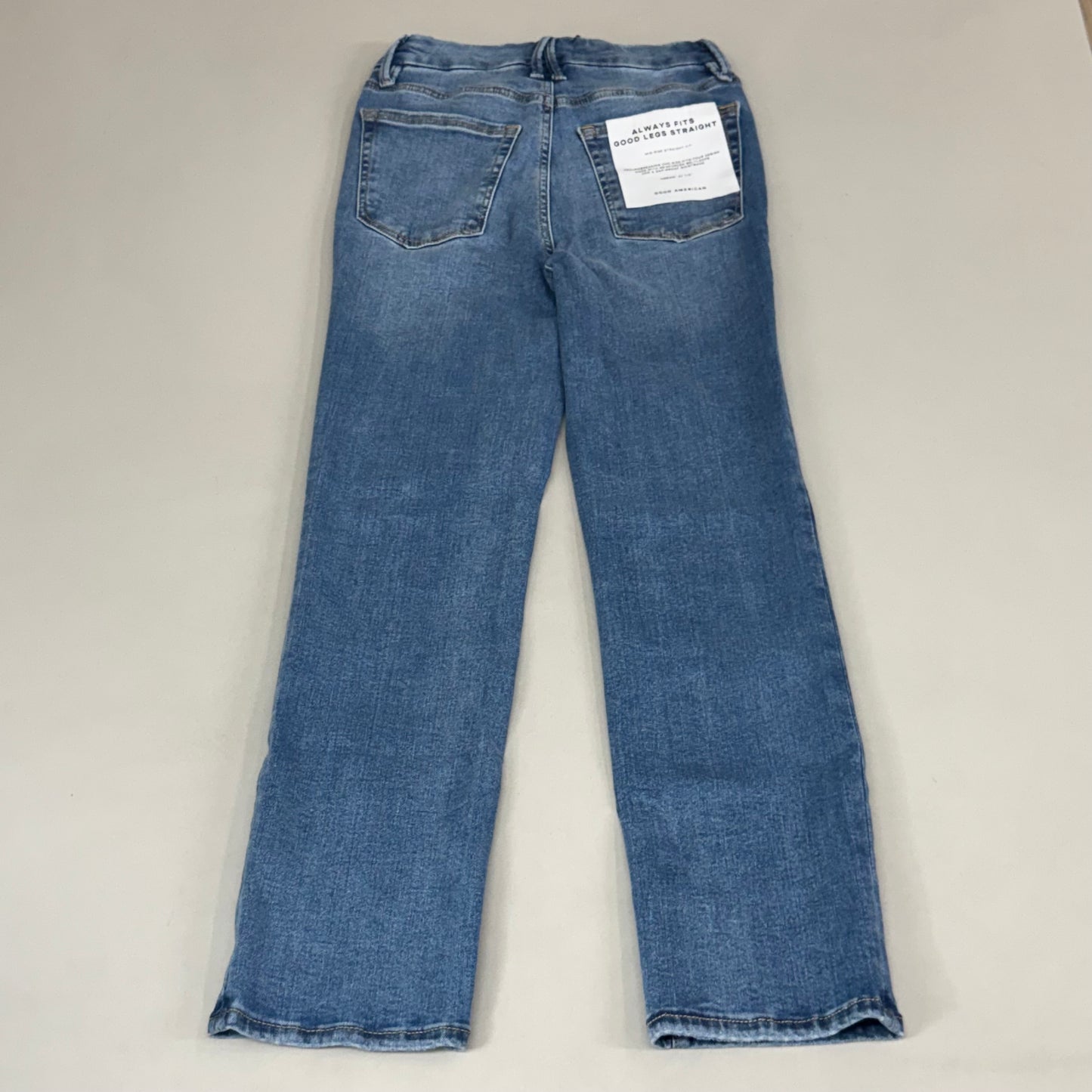 GOOD AMERICAN Good Legs Extra Stretch Jeans Women's Sz 00-4/A Indigo316 GLAF478AT
