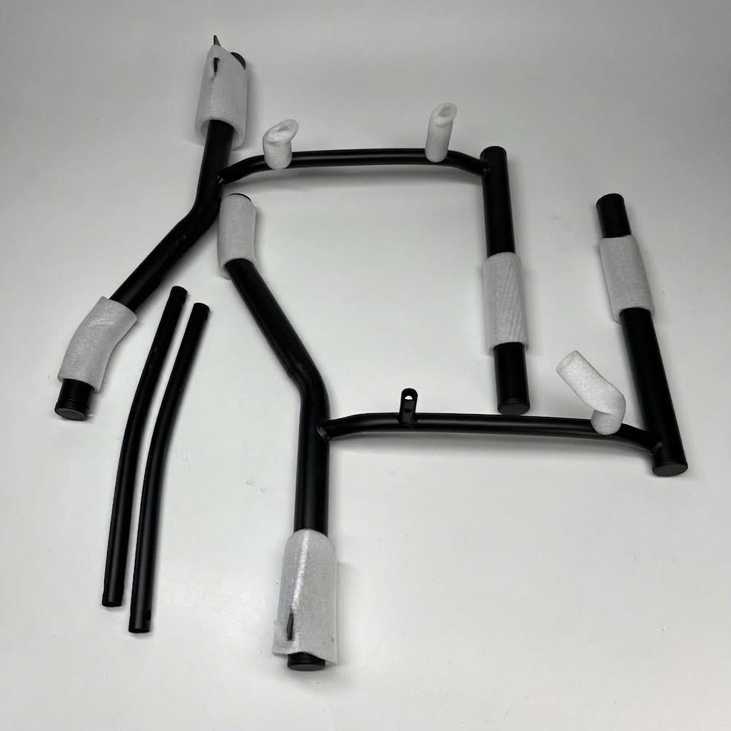 BOSS Frame Chair Sz 22"L x 22"W x 32.5"H - Black B9595AM-BK