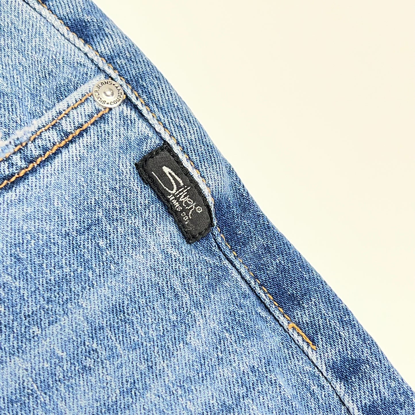 SILVER JEANS CO Highly Desirable High Rise Jeans Women's Sz 25/31 Medium Wash