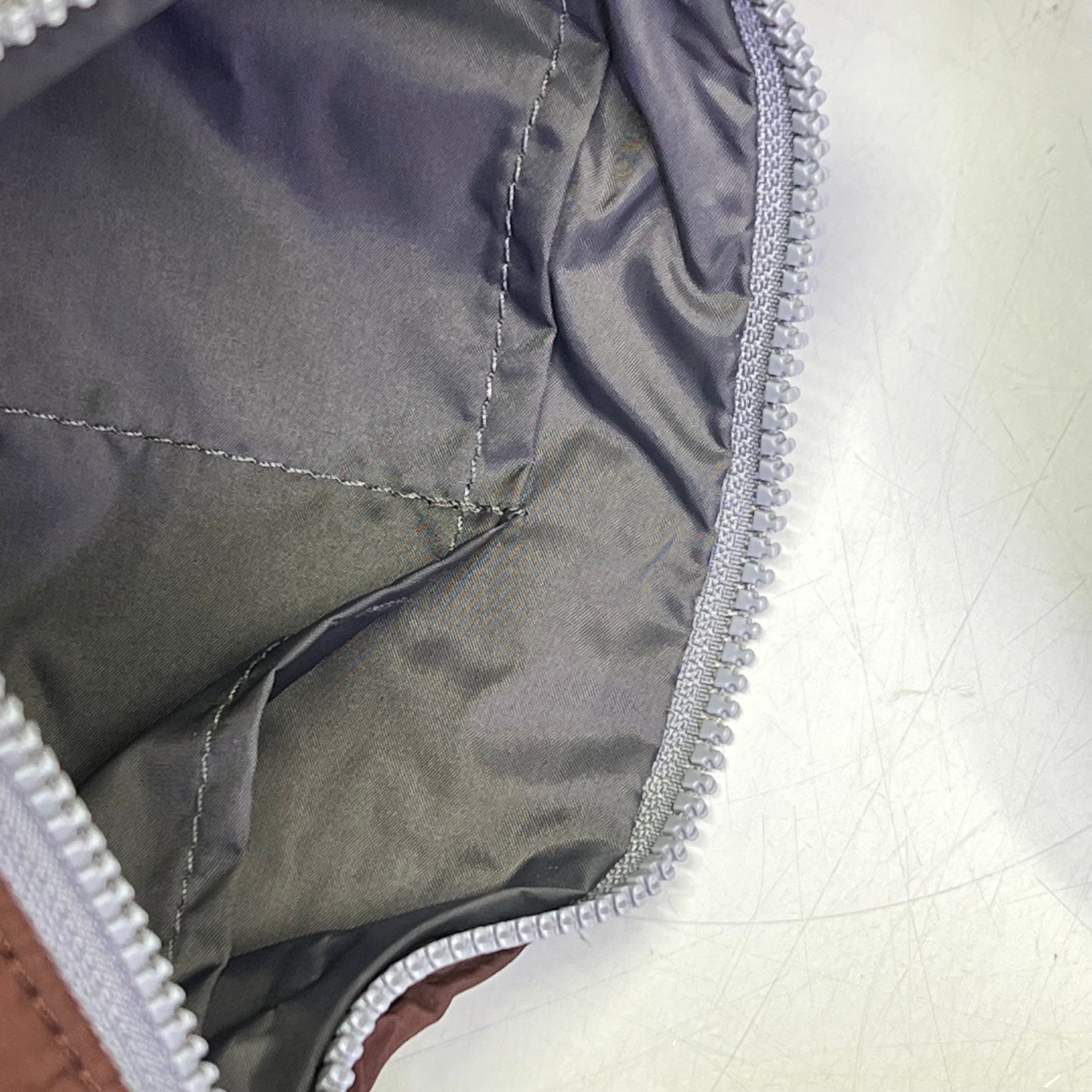 ORI LONDON Farringdon Bag Made From Taslon One Size 6"x11"x3.5" Chocolate