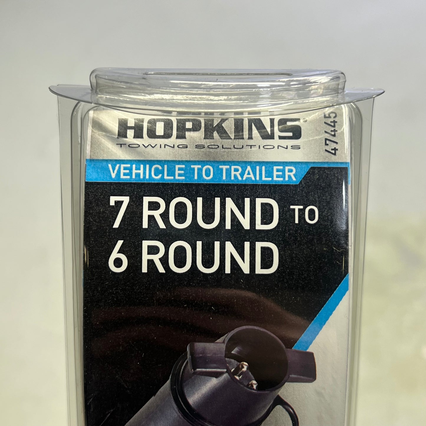 HOPKINS 7 Round To 6 Round Adapter Impact & Corrosion Resistant Black 47445