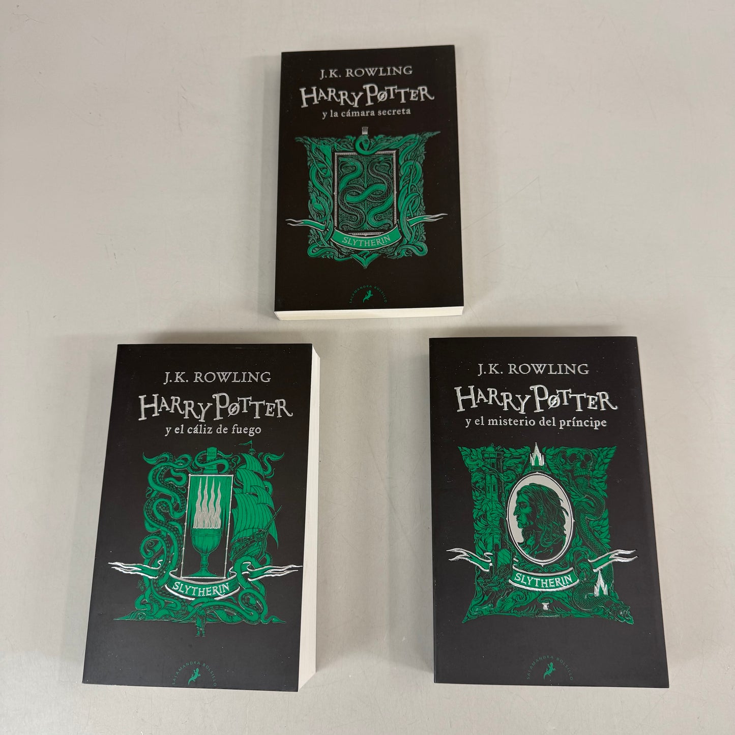 SALAMANDRA Harry Potter Ediciones De La Casa  Spanish  Slytherin (New (Other))