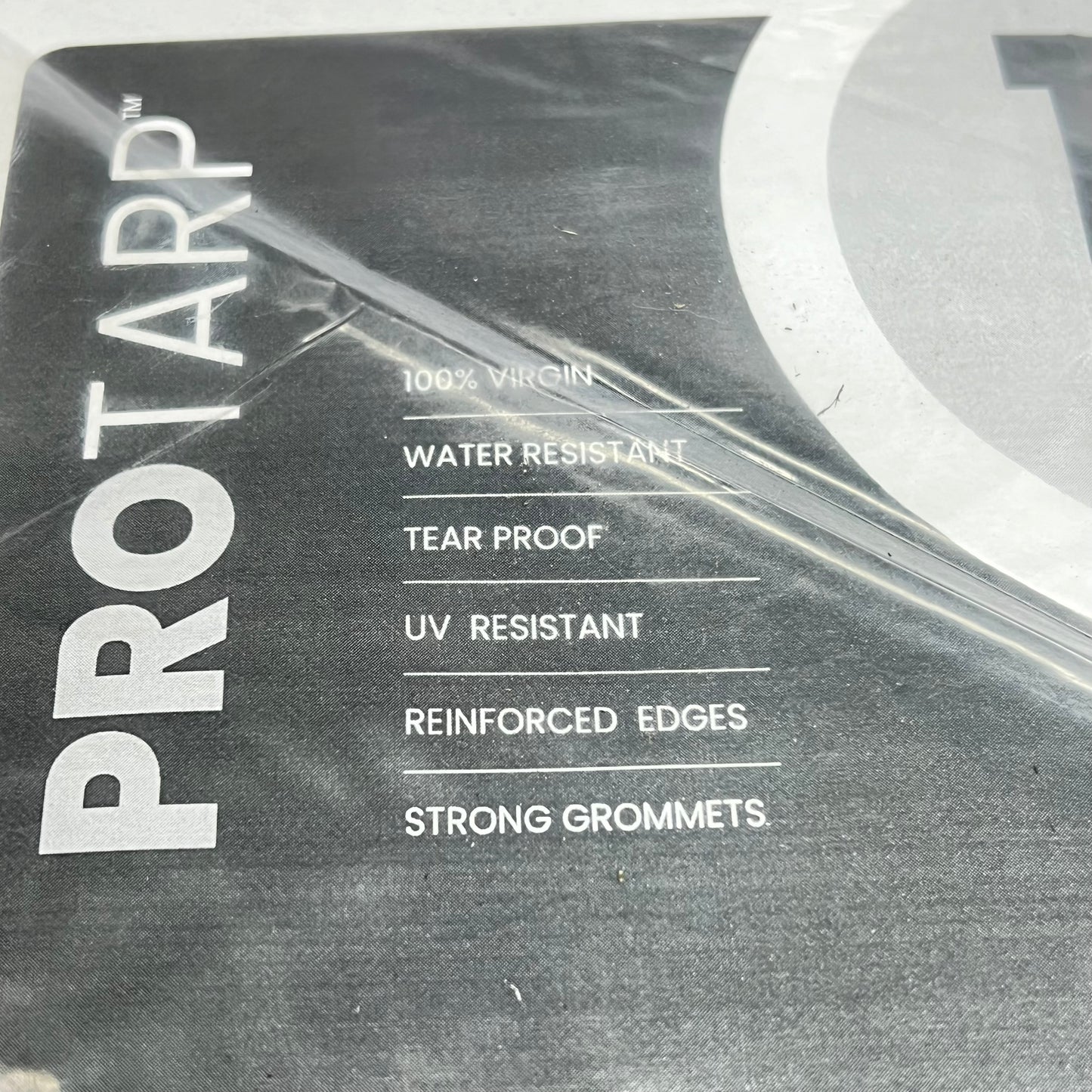 PROTARP Heavy Duty Canvas Tarp UV Resistant 14oz 12'x16' Tan PT-305-12X16