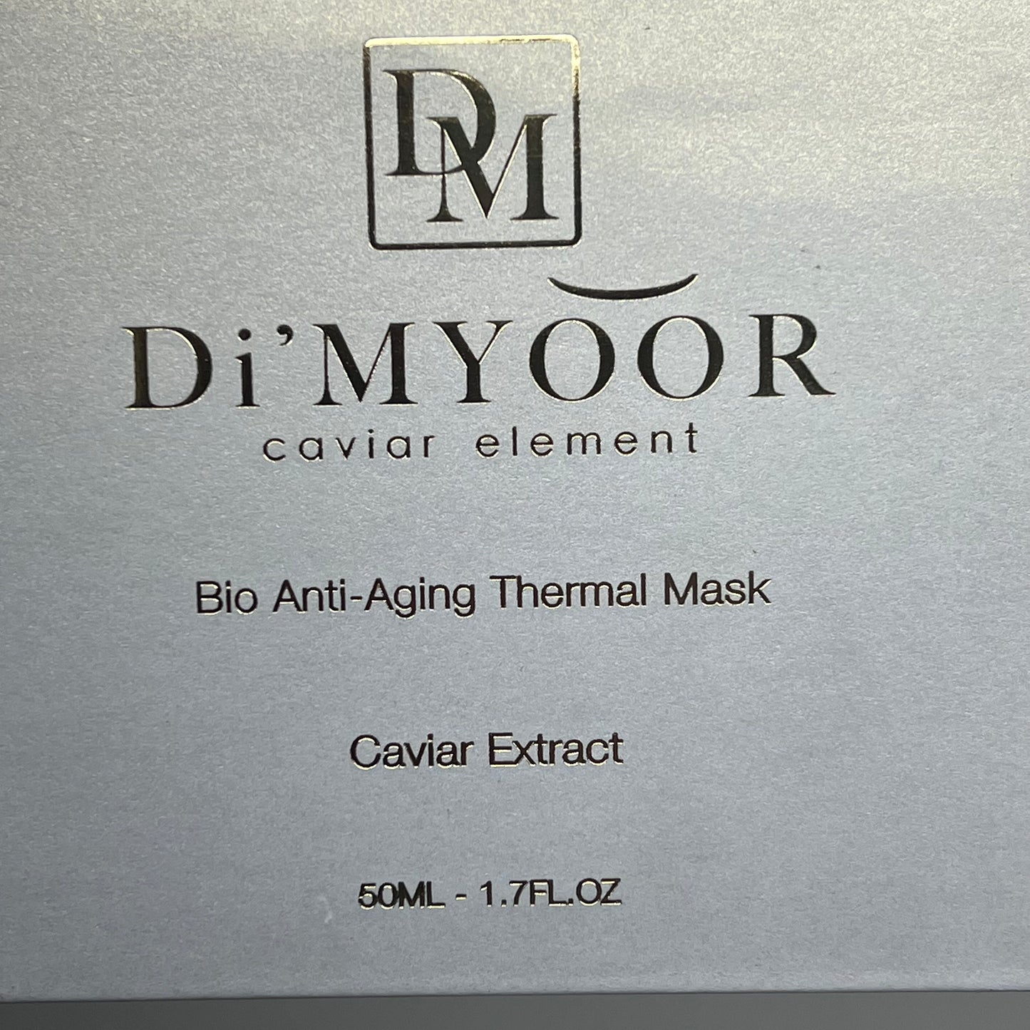 ZA@ DI'MYOOR Caviar Extract Bio Anti-Aging Thermal Mask Organic 1.7 fl oz BB 20 Months After Opening Retail $379